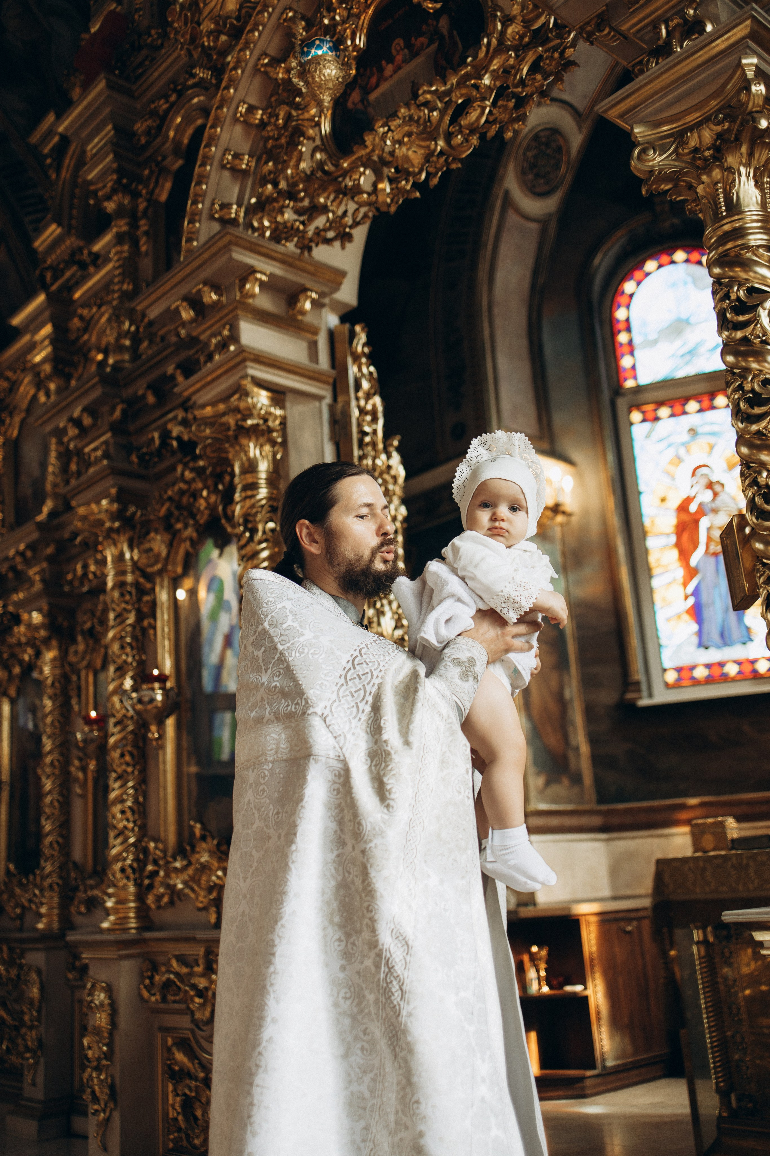 Крещение Арины. Самый теплый фотограф в Краснодаре Рябоконь Ксения