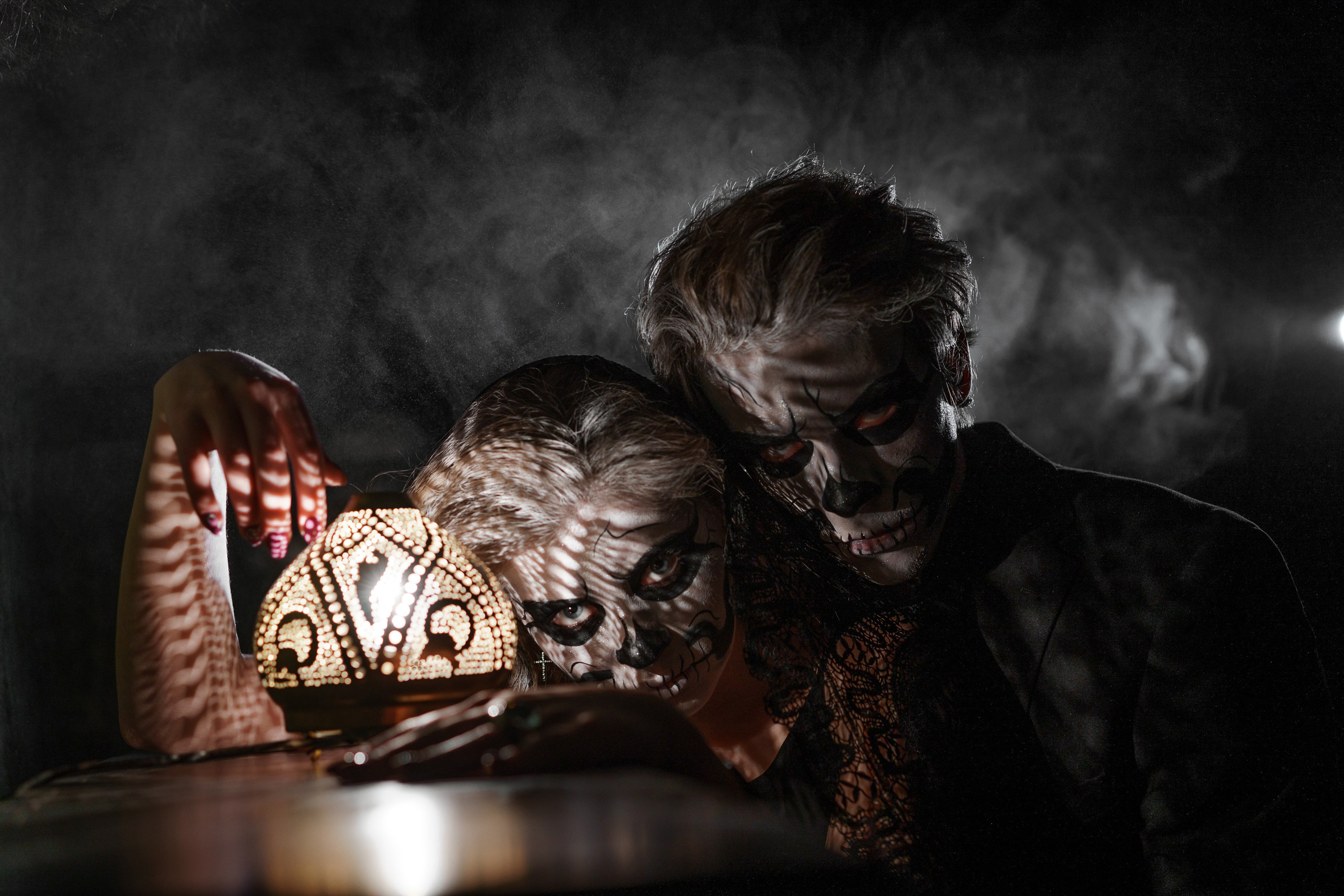 Лав стори фотосессия на Helloween в Москве