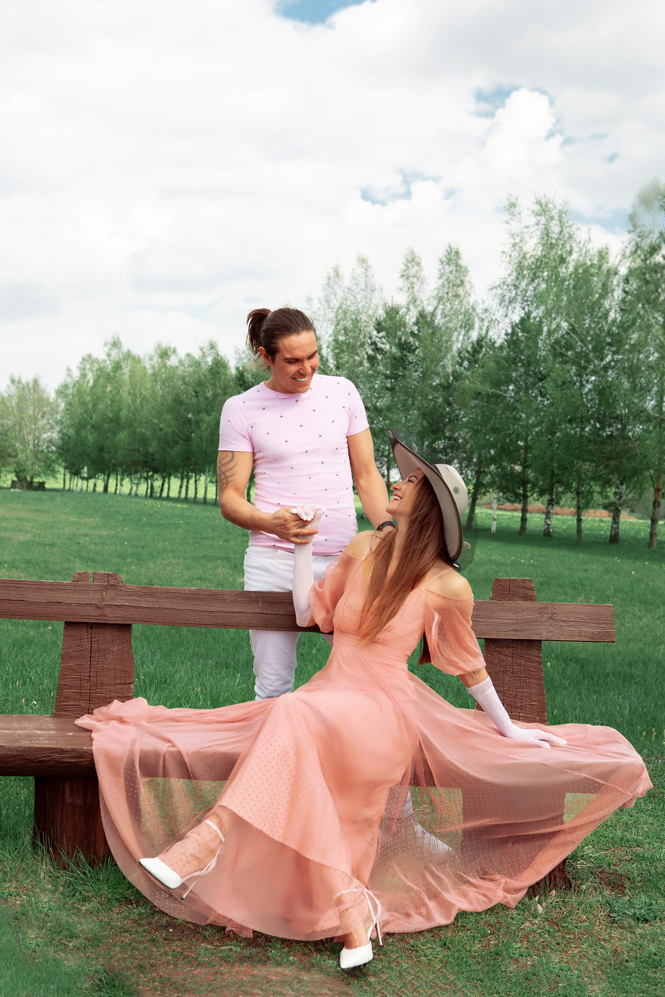 Фотосессия в Барановичах Александра и Кристины, апрель 2024. Свадебный фотограф в Барановичах Вячеслав Шах-Гусейнов, фотошкола