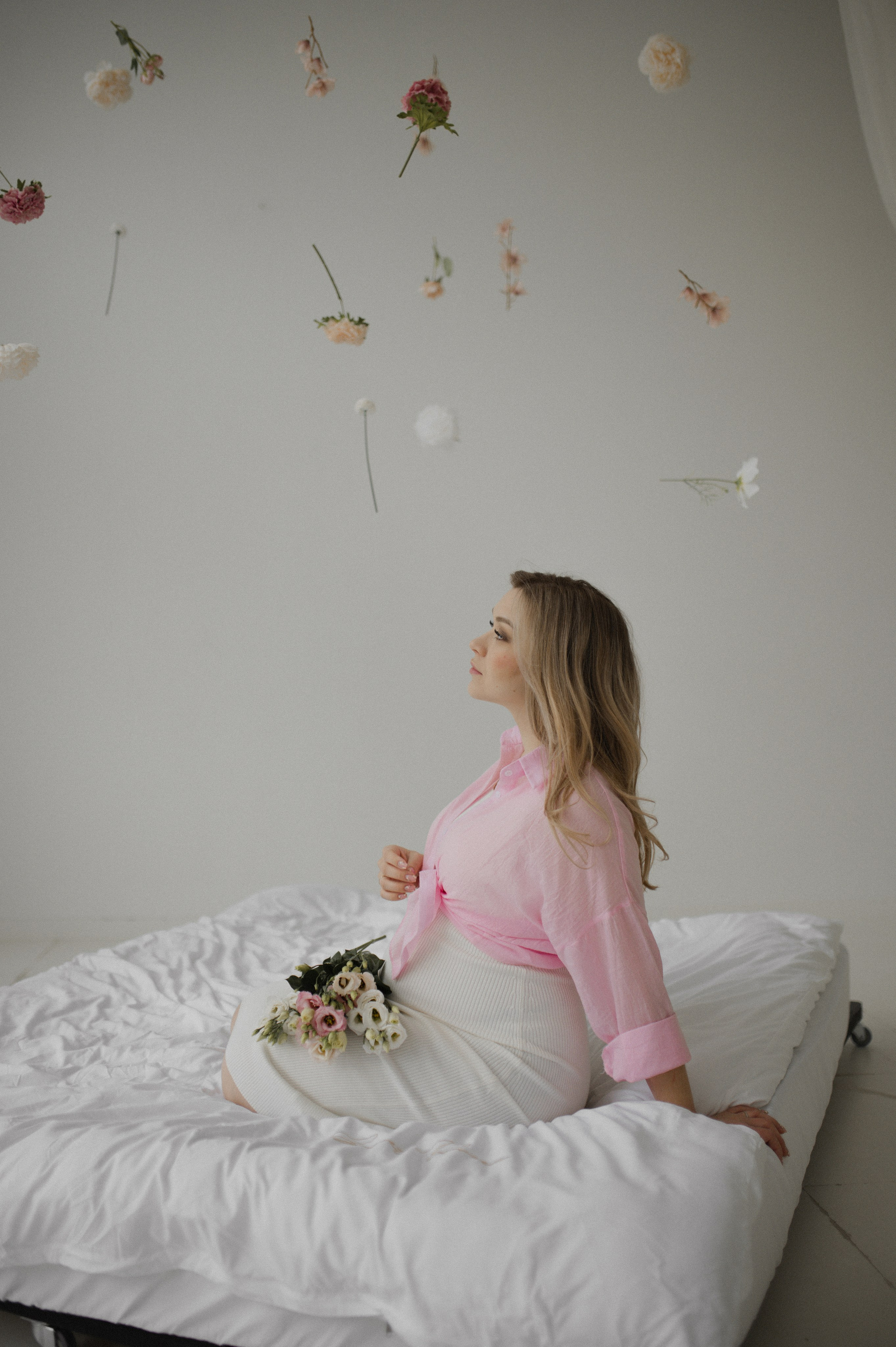 Оля в ожидании малыша. Семейная фотосессия Бутово Москва фотограф Алина Морщагина