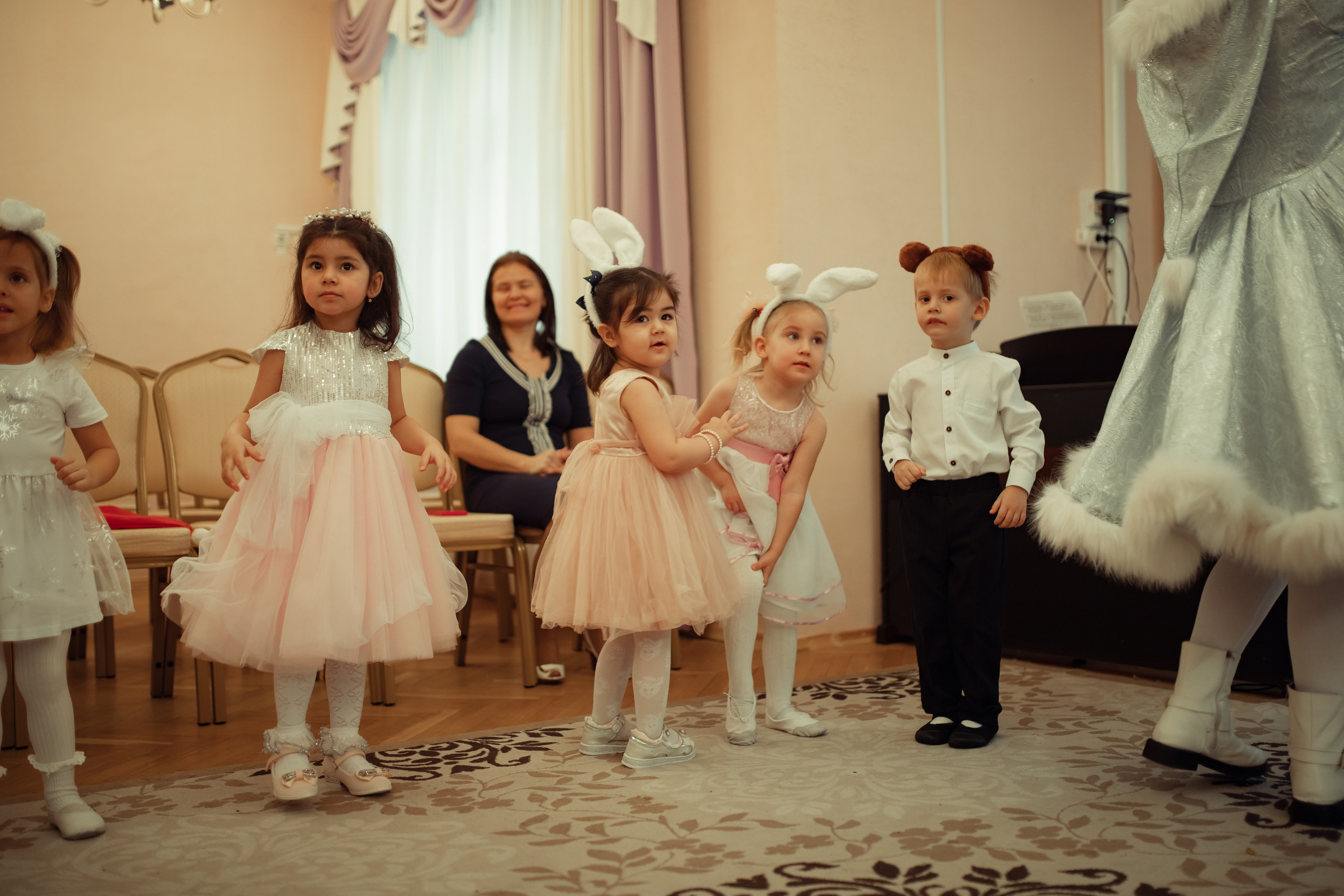 Новогодний утренник в детском саду. Семейный и детский фотограф в Москве Дорогова Екатерина