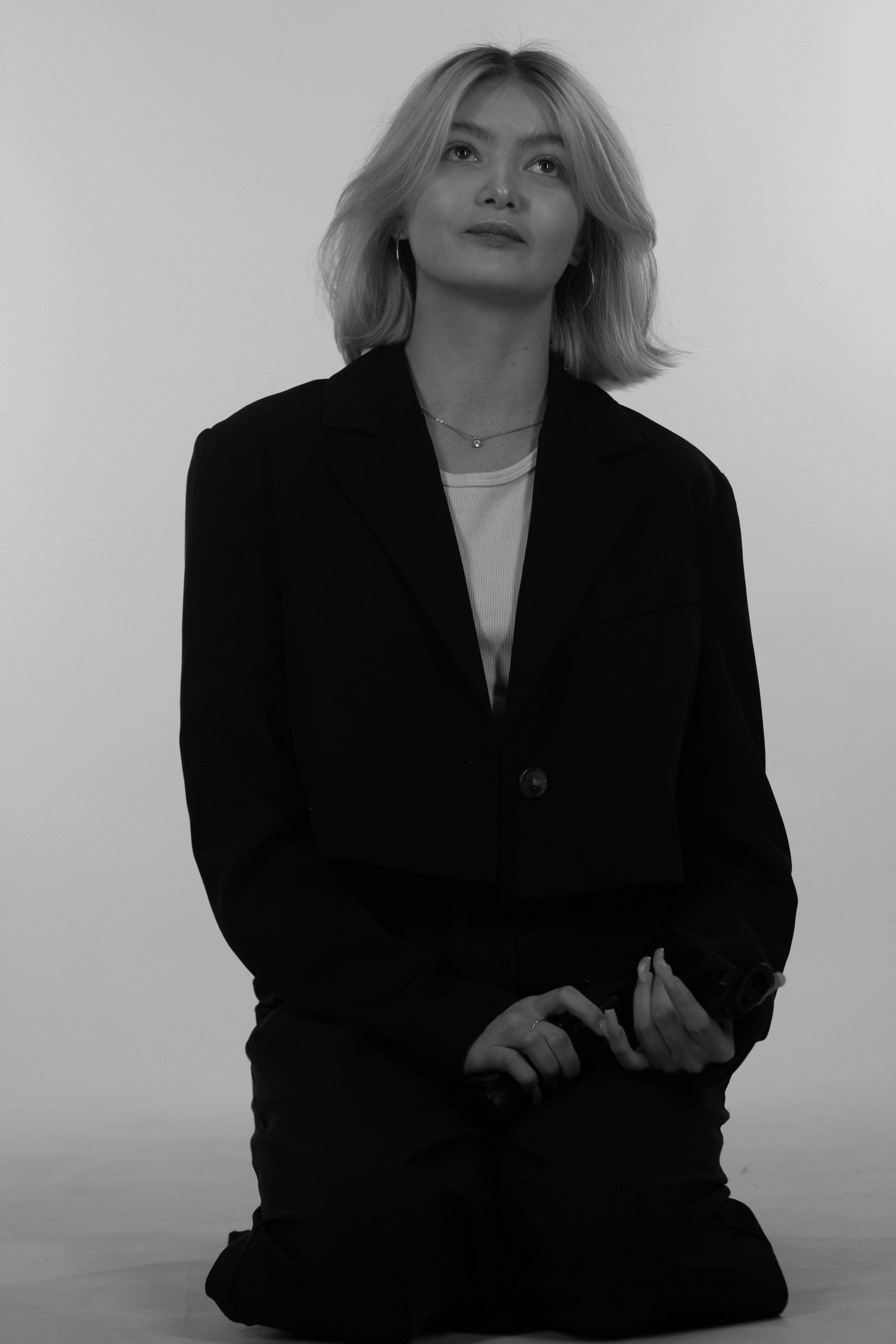 Лина фотостудия чб. Креативный фотограф Нижний Новгород Никита Корольков