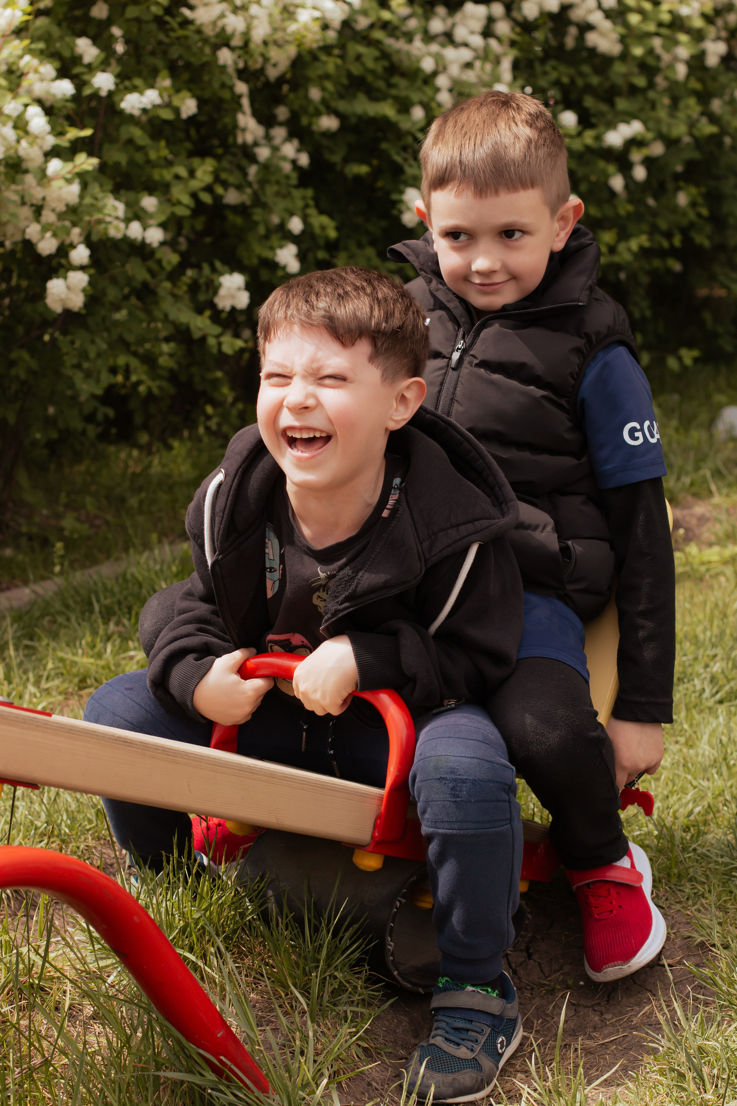 Прогулка в детском саду. Анна Беликова — Семейный и портретный фотограф Ростов-на-Дону