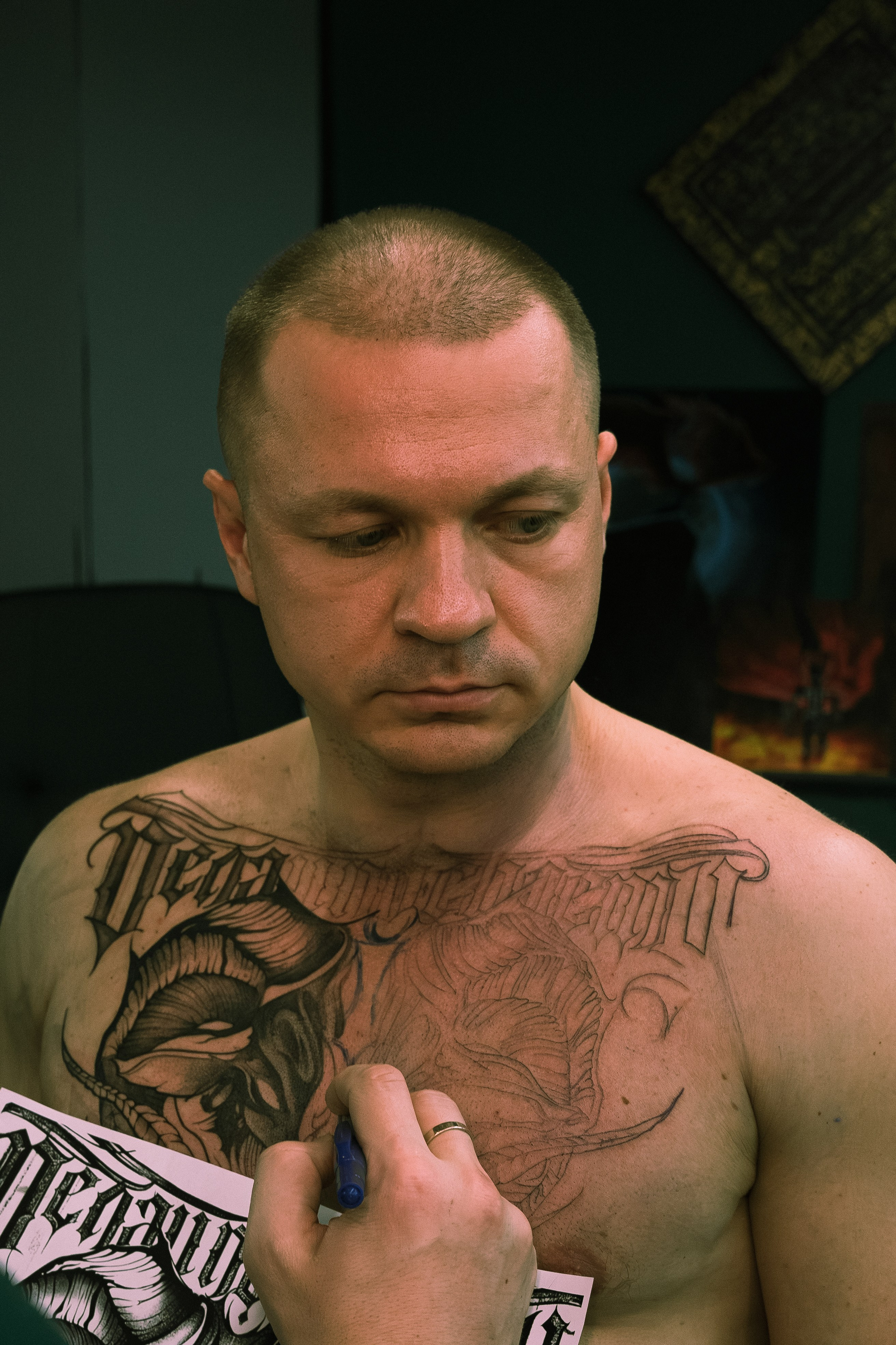 Фотограф для тату салона Александр Шалагин