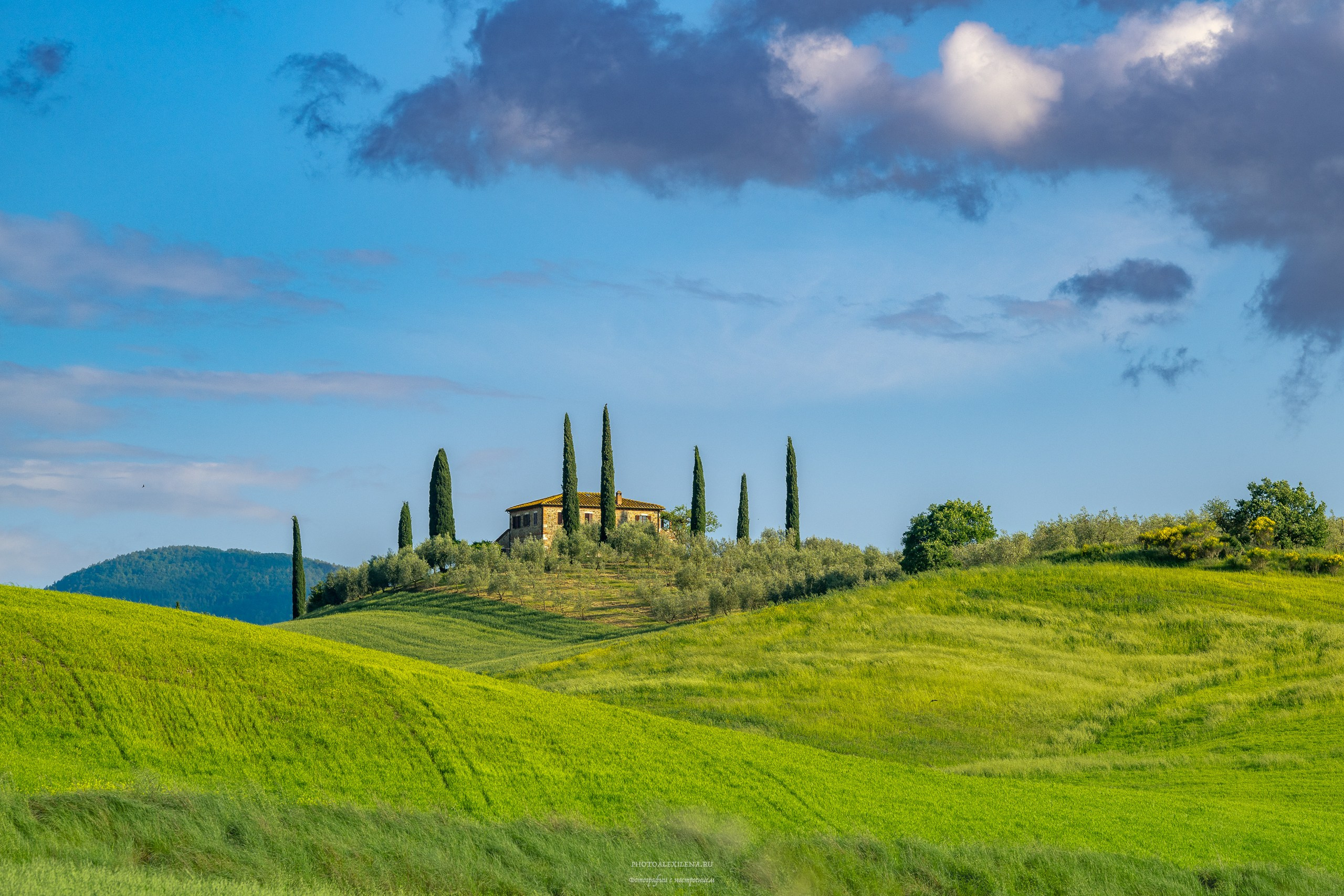 Долина Валь д’Орча-сердце Тосканы. Авторские стильные фотокартины