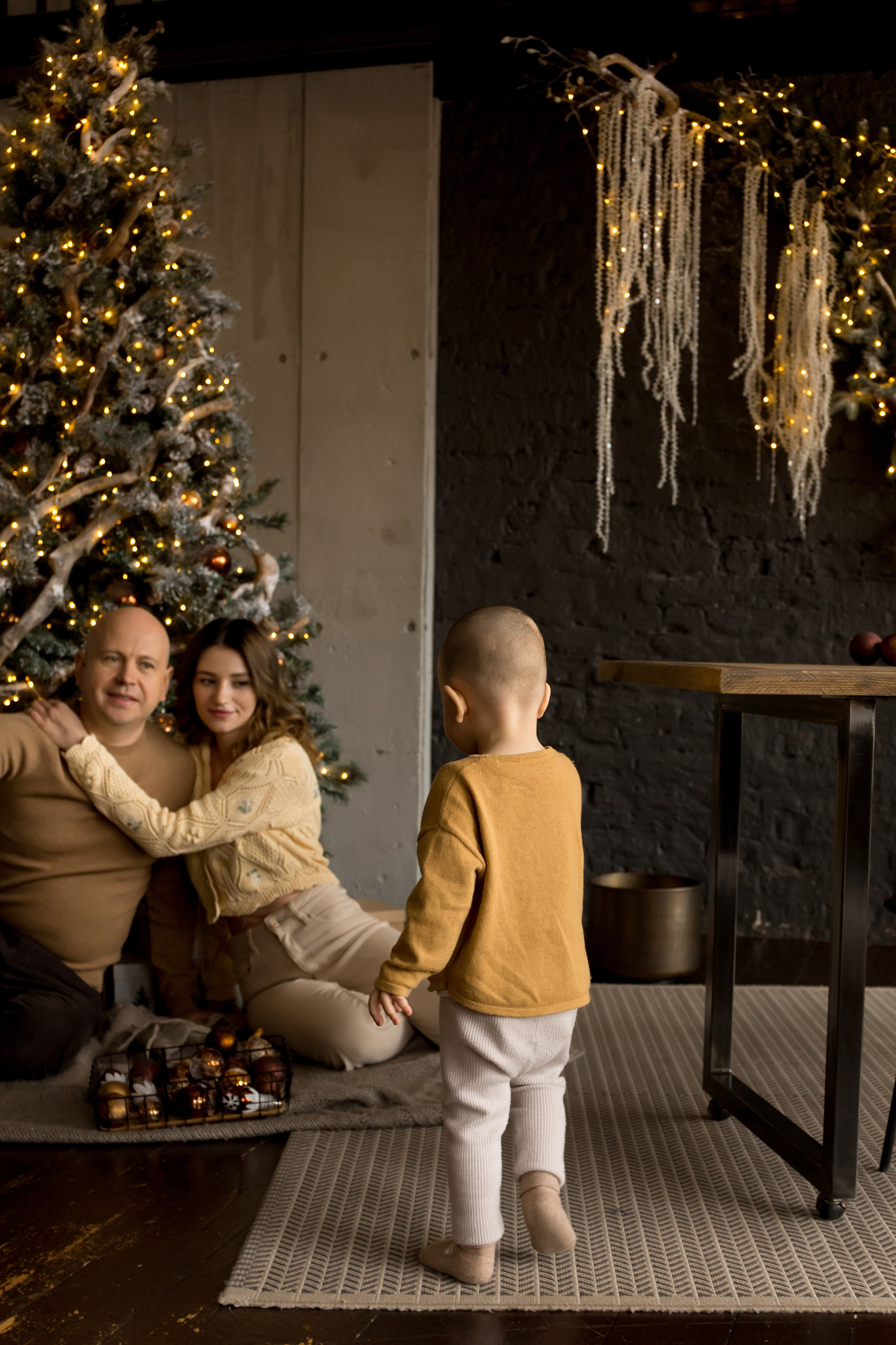 Сергей, Кристина и Ярослав новогодняя. Свадебный и семейный фотограф Марина Злочевская