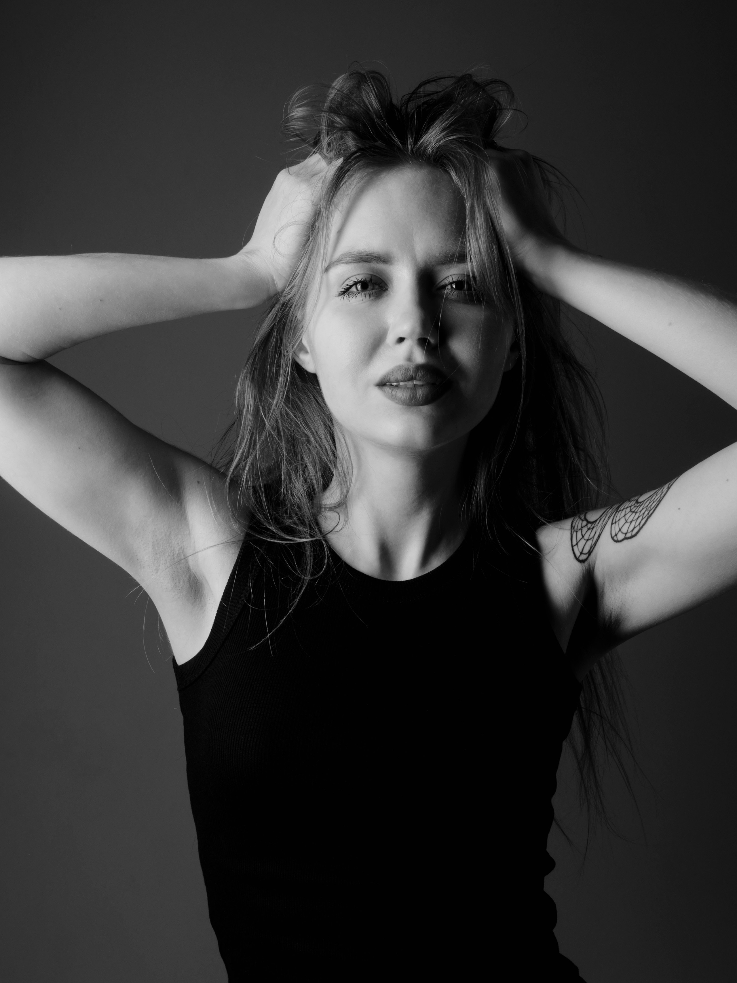 Женская фотосессия в студии. Маруся Машкова • Фотограф в Москве