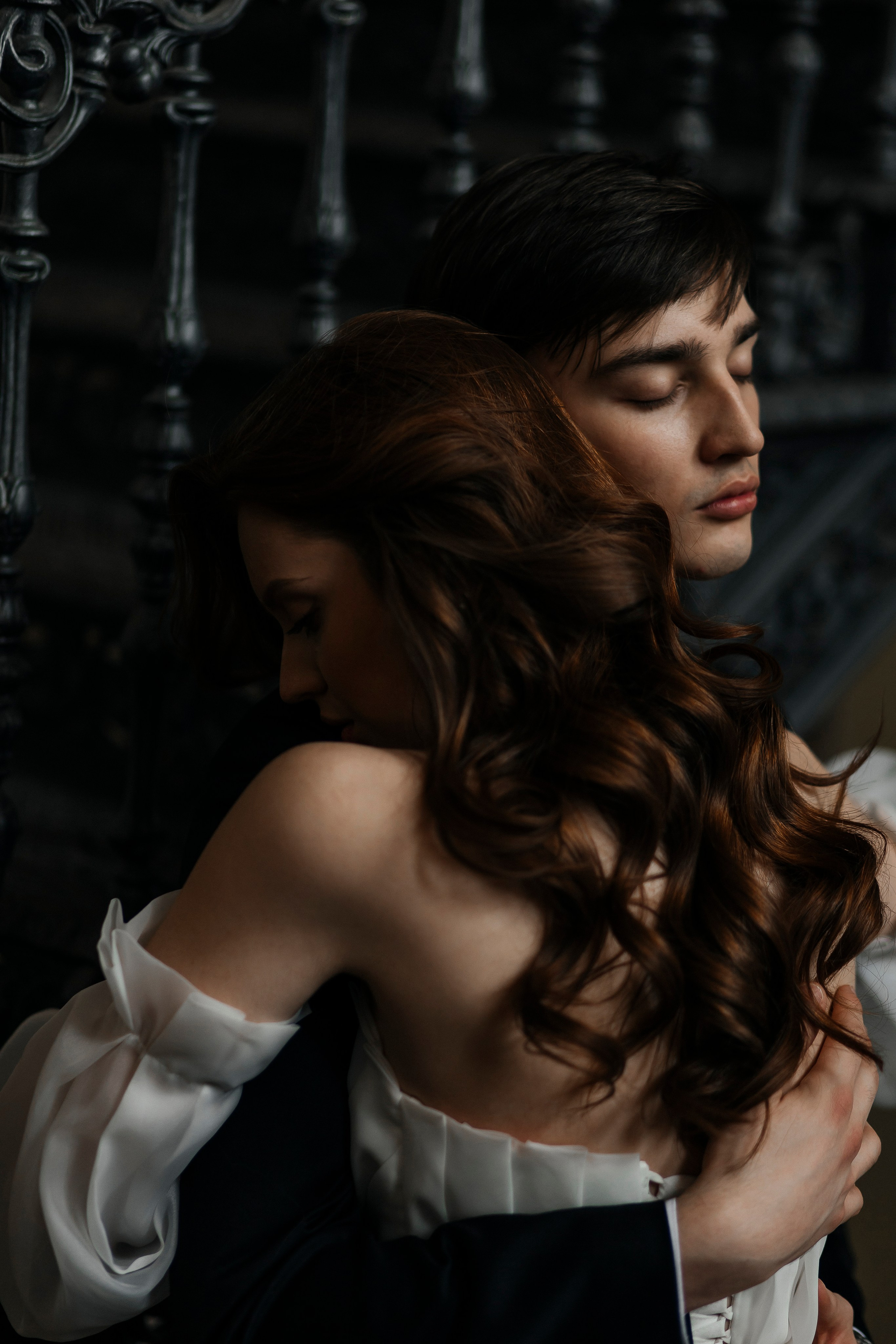 Мария и Александр (съемка в библиотеке). Фотограф в Москве Екатерина Потапова