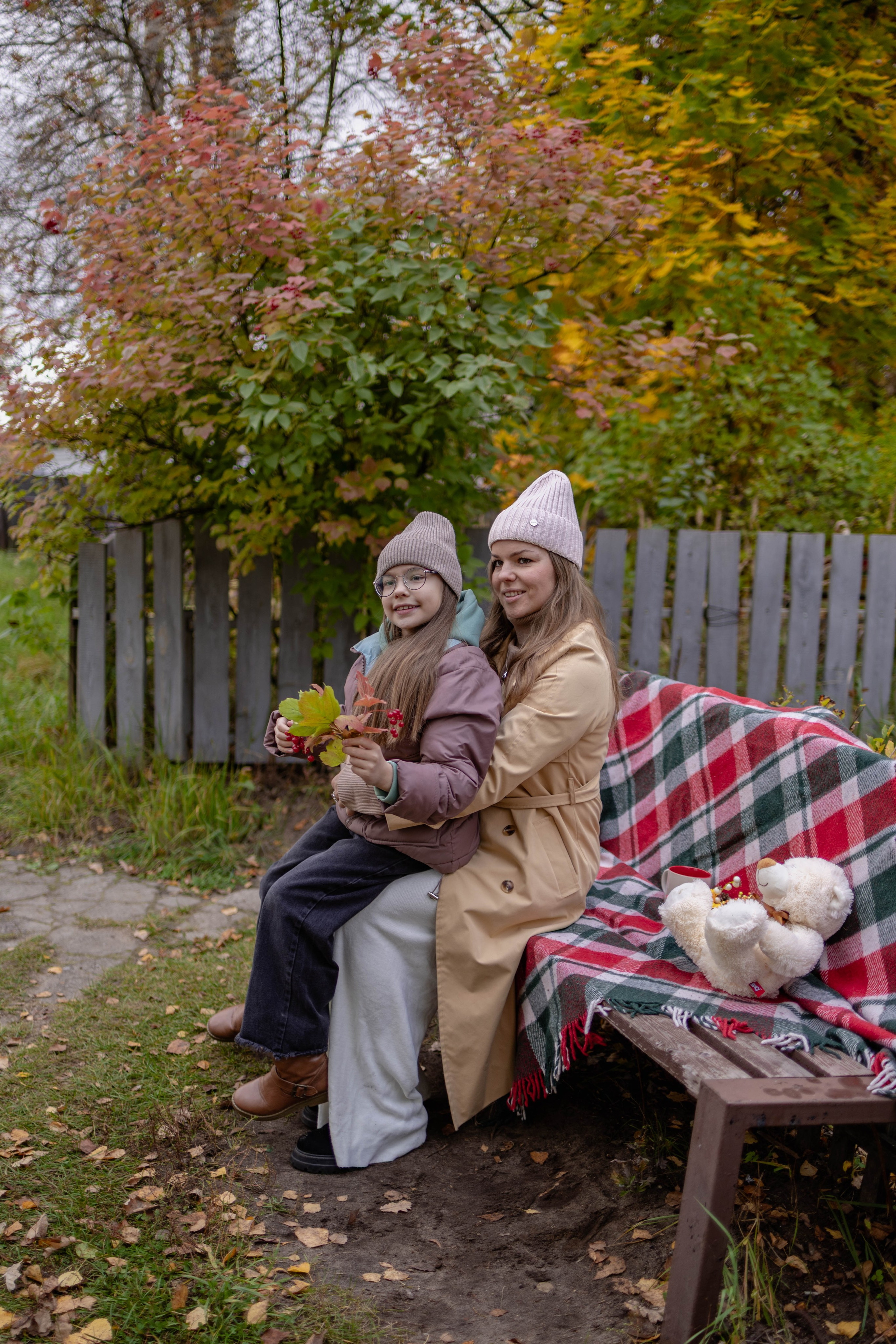 Пикник у дома. Осень. Семейный фотограф в Дзержинске Наталья Лаэтина