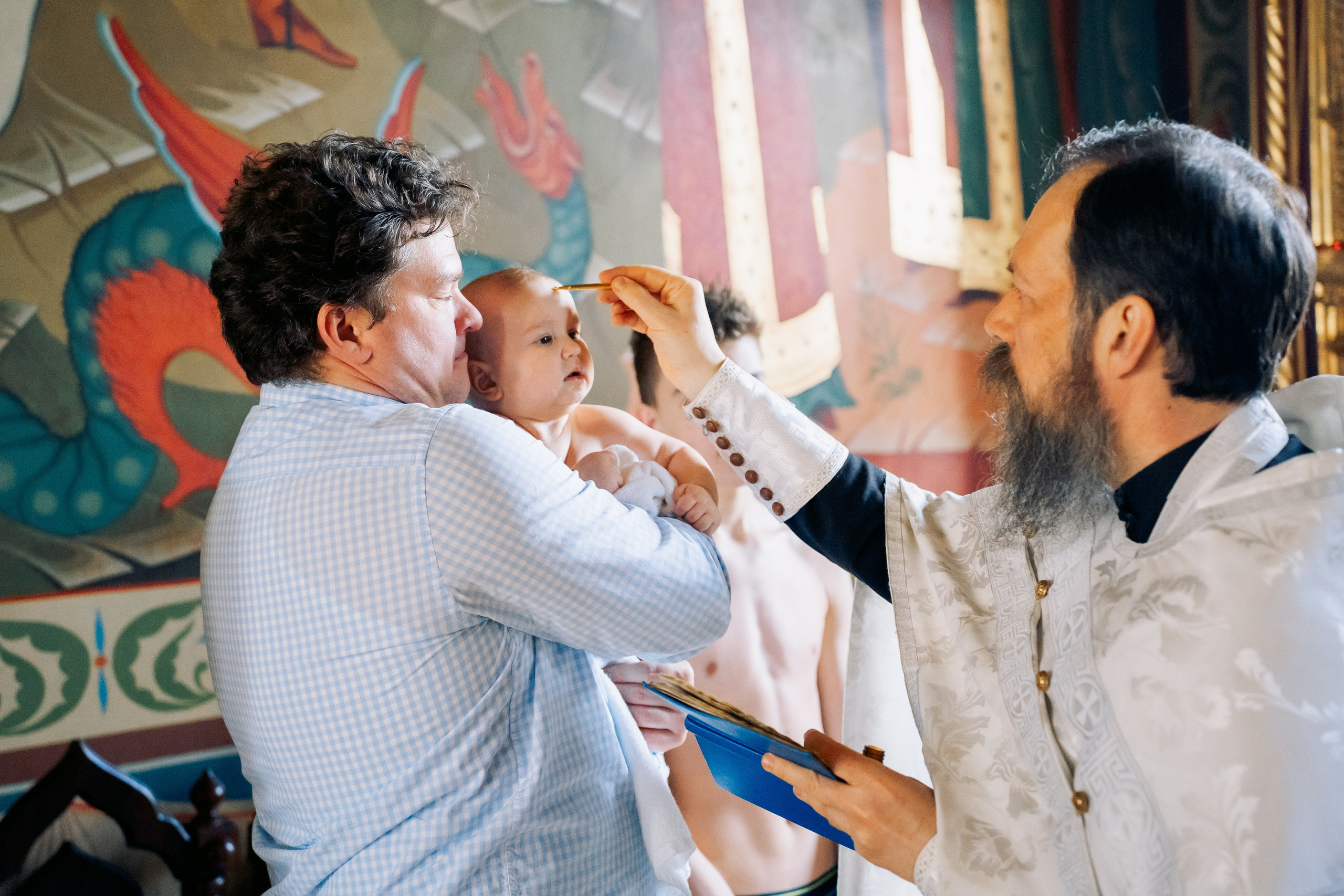 Крещение Мирона. Фотограф Казакова Анастасия