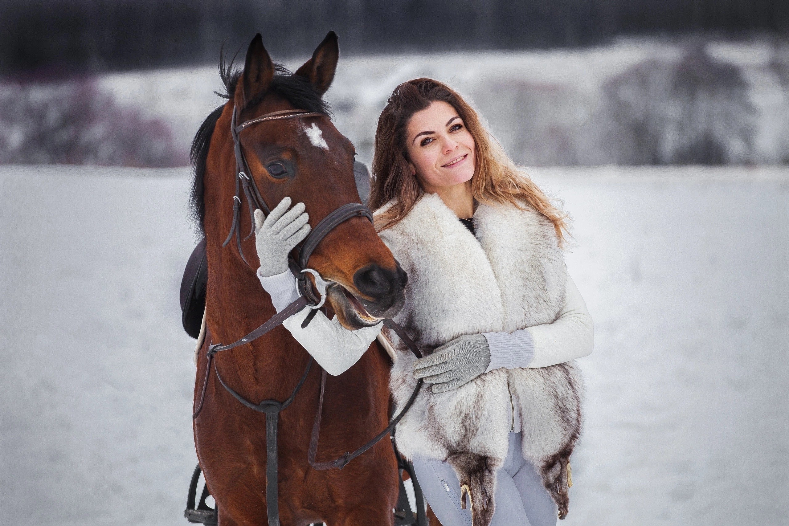Зимние фотосессии. Конный фотограф Юлия Дроздова