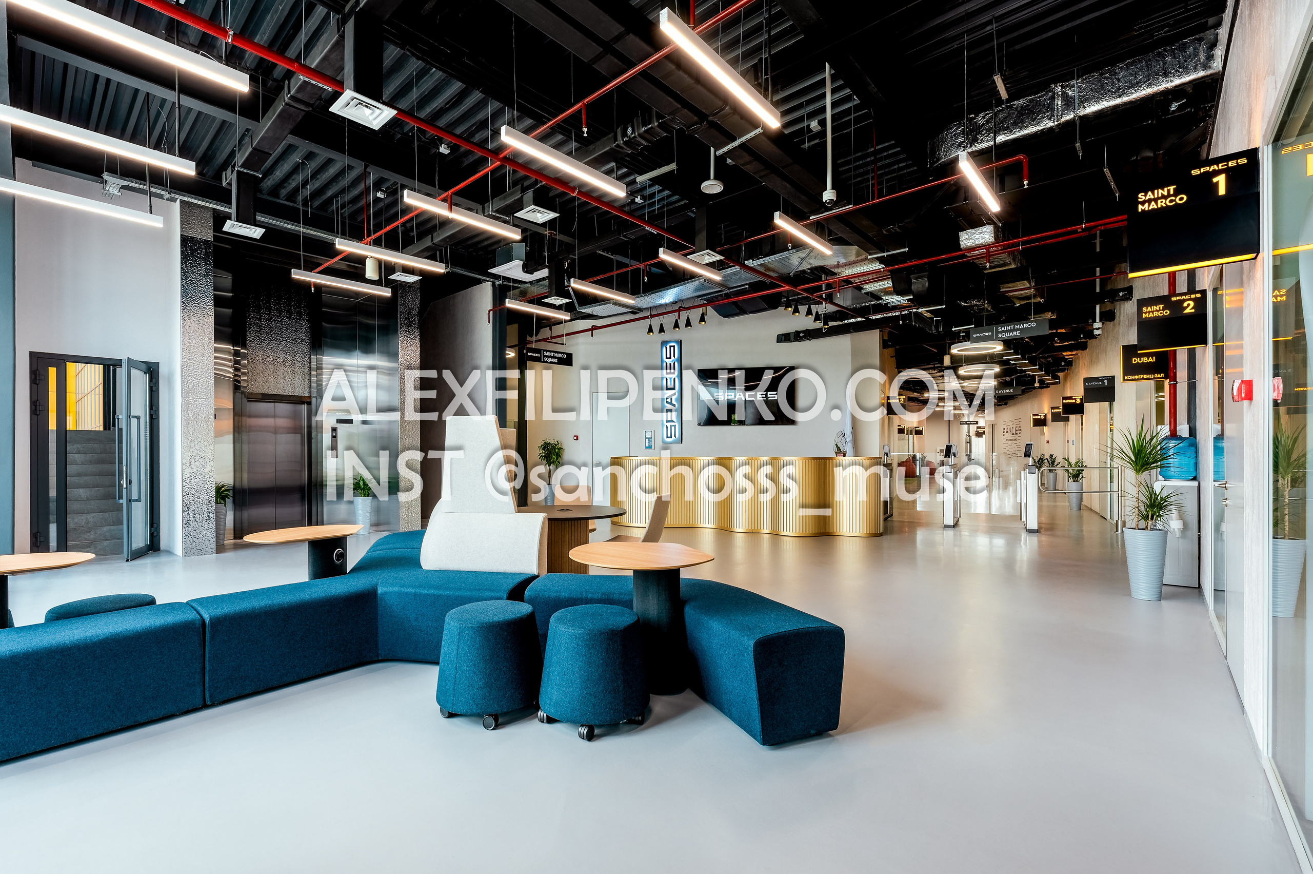 Spaces БЦ, Самал 11. Фотограф интерьера недвижимости и архитектуры в Астане