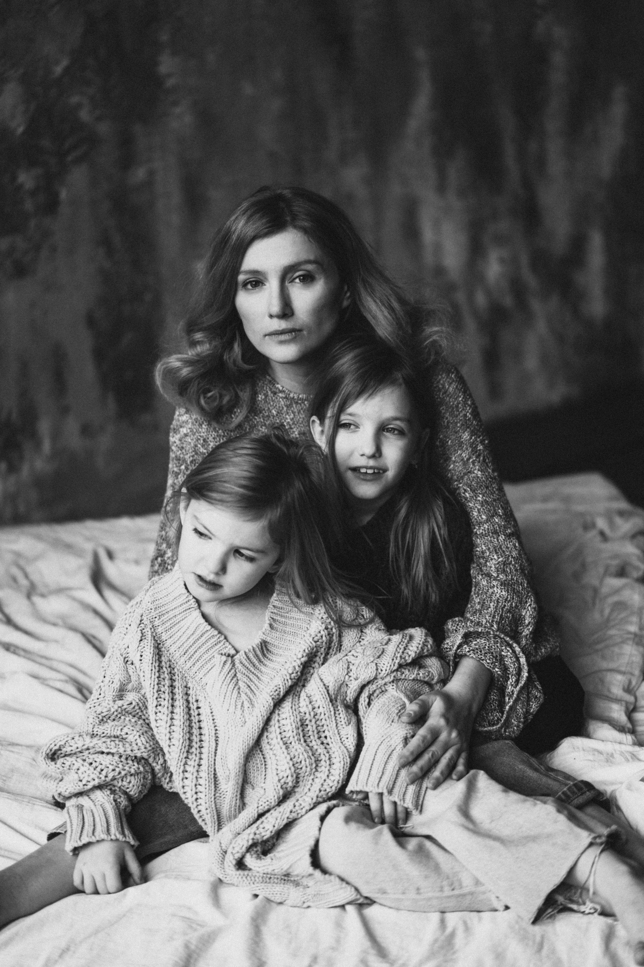 Наташа и девочки в проекте «Хочу как мама». Семейный и детский фотограф и видеограф в Москве, Серпухове и Тарусе Валерия Сорокина