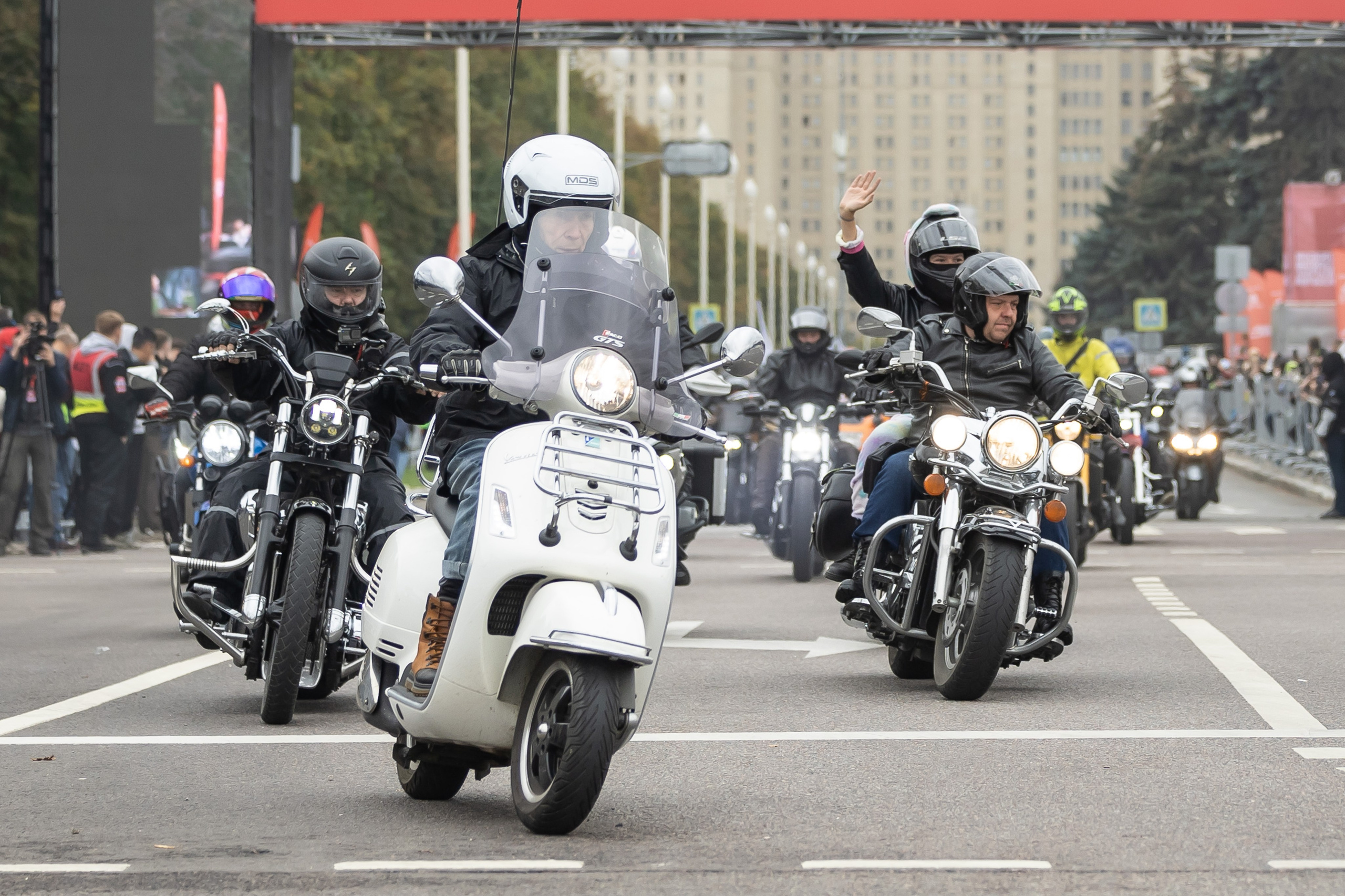 13-й Московский Мотофестиваль. Фотограф Владимир Охрименко
