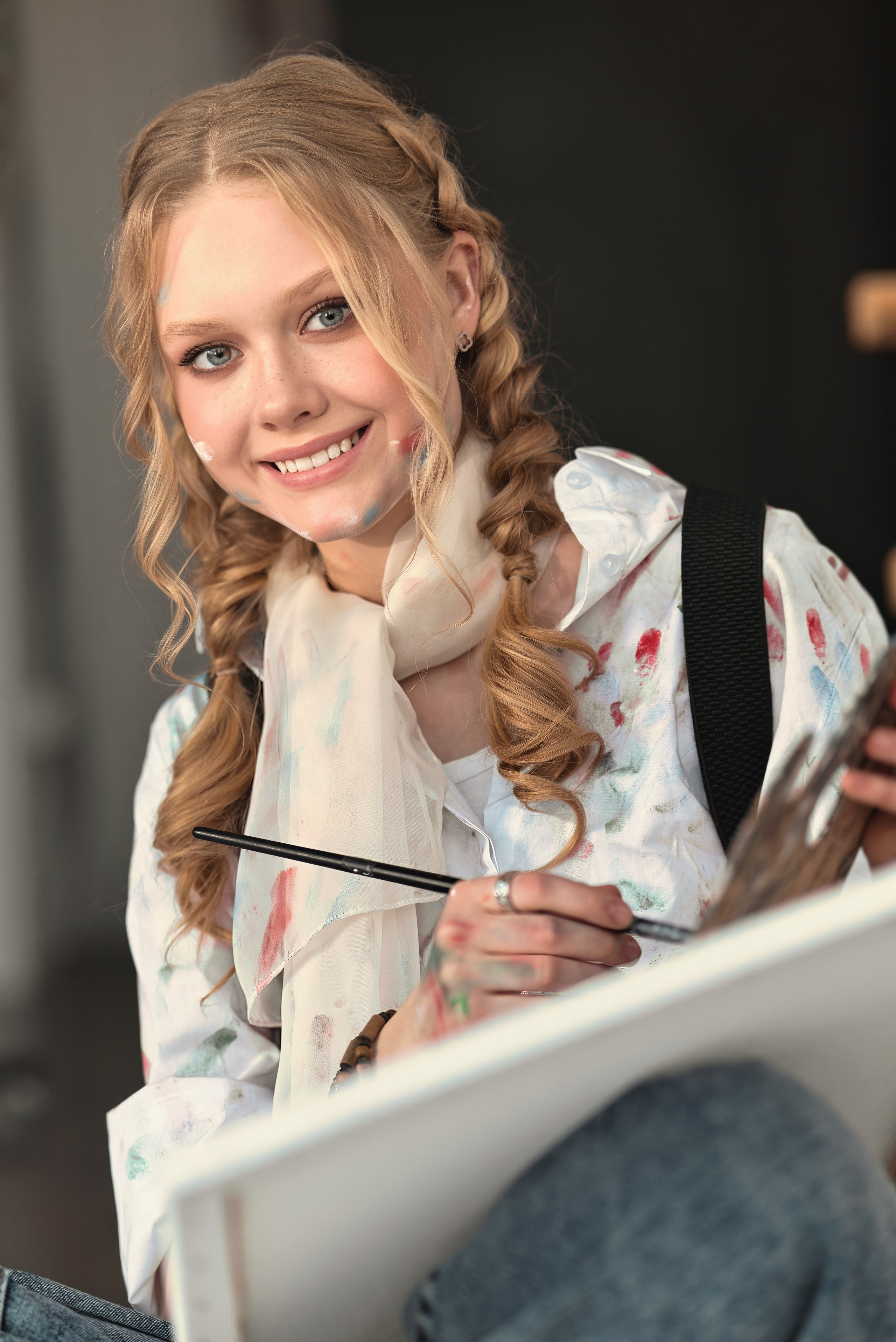 Художница. Фотограф Денис Кривопусков