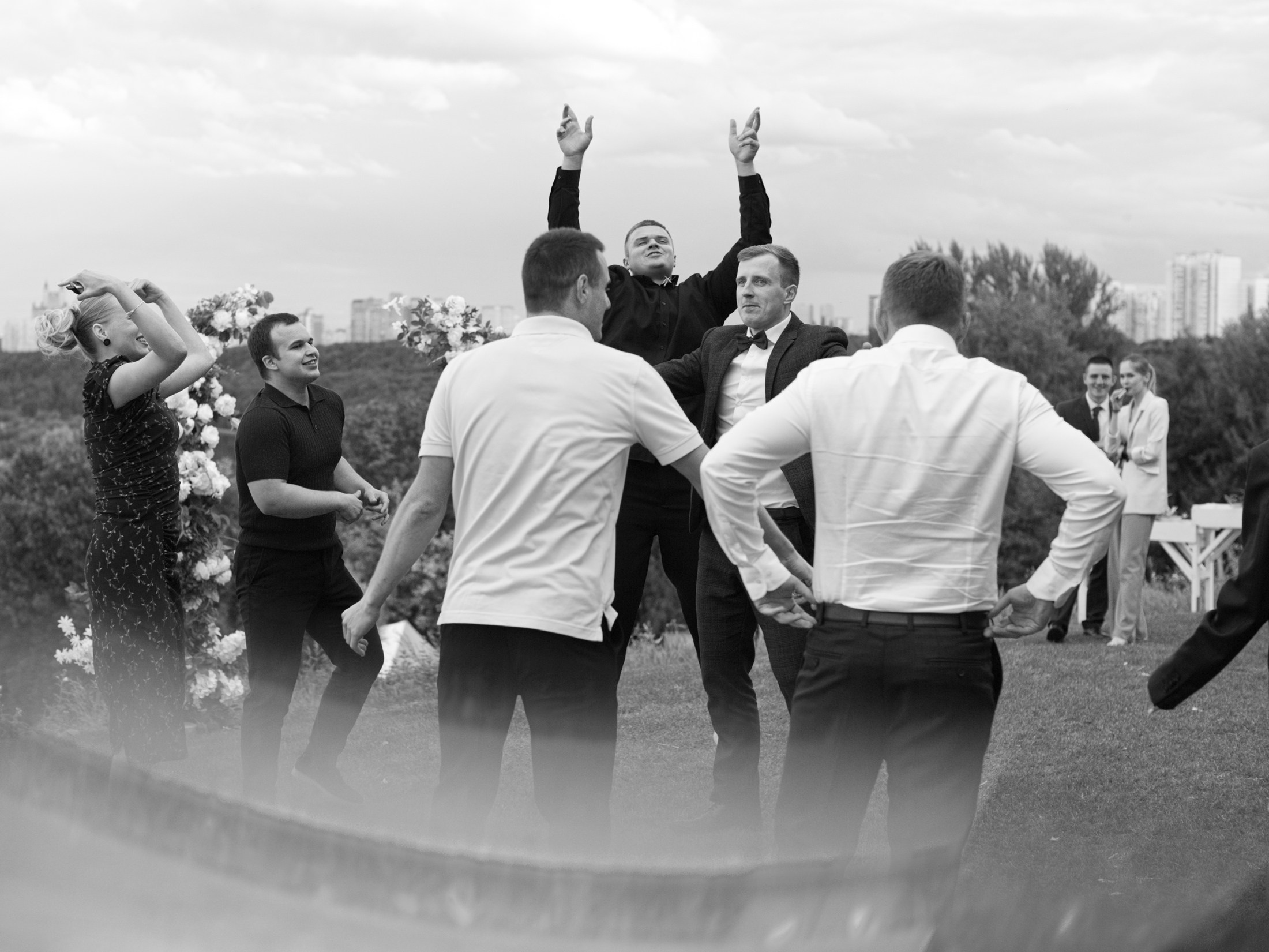 Свадьба на природе. Свадебный и портретный фотограф Москва