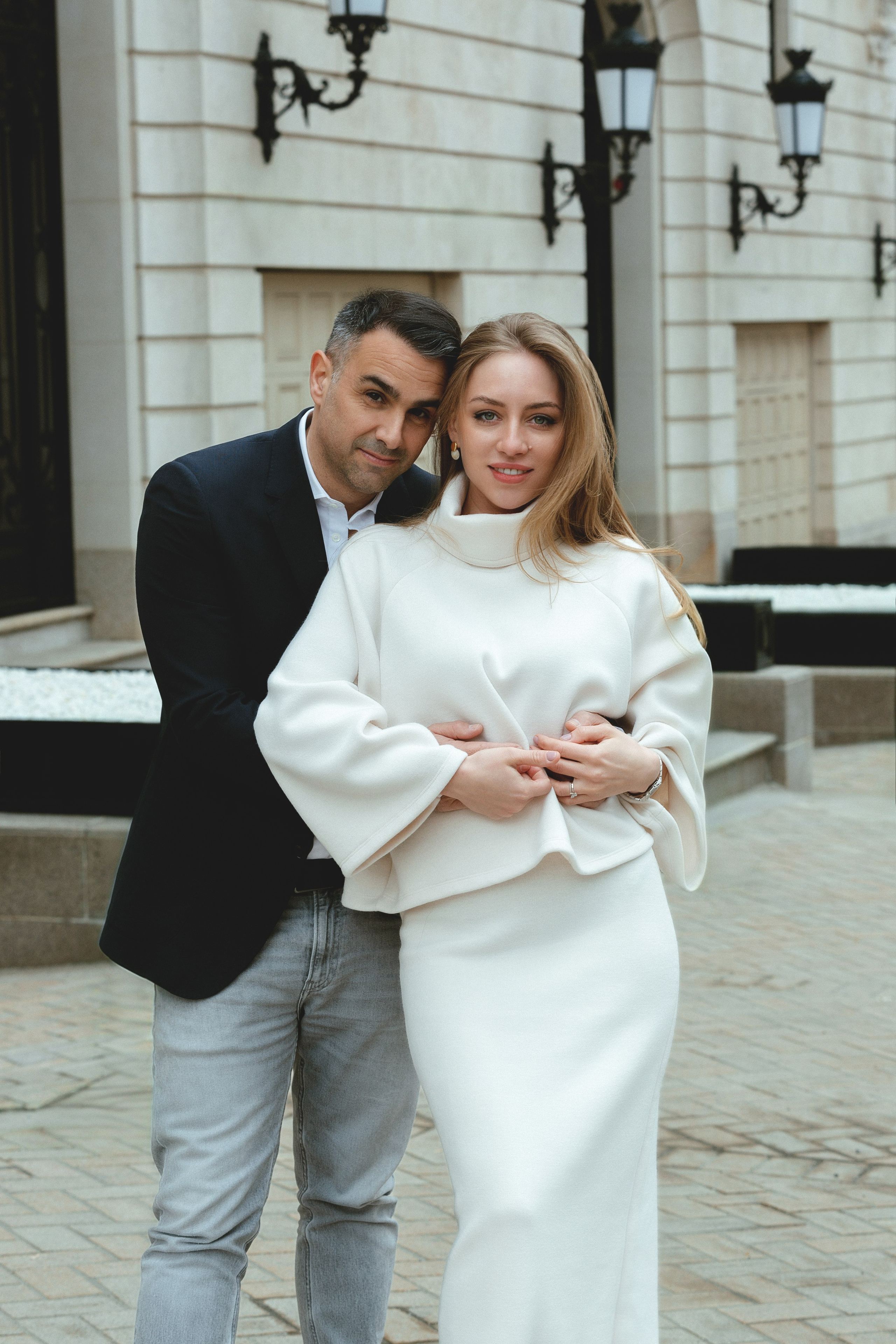 естественные эмоции в фотосессии пары