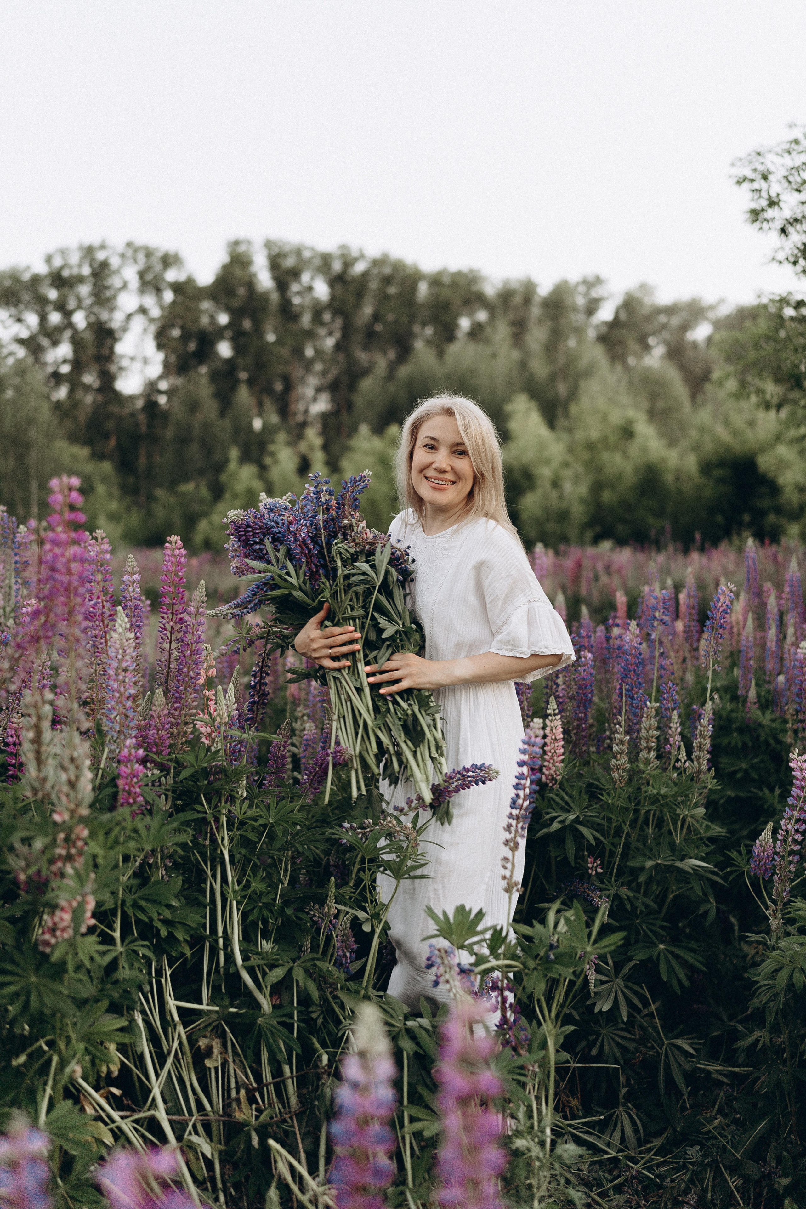 А на земле опять цветут люпины. Семейный и домашний фотограф в Уфе Ирина Гарасюта