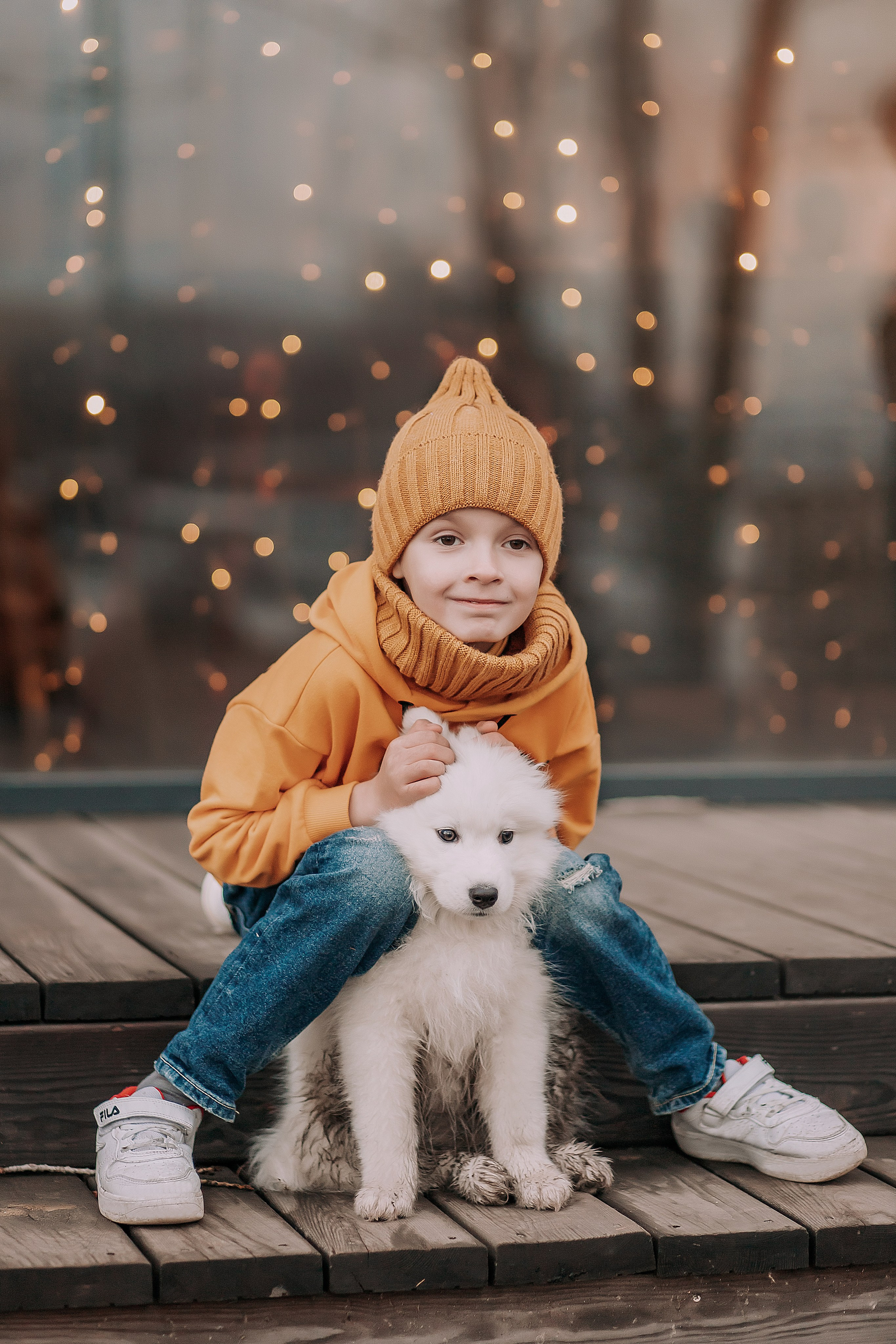 Осень на причале. Детский и семейный фотограф в Красноярске Юлия Бирюкова