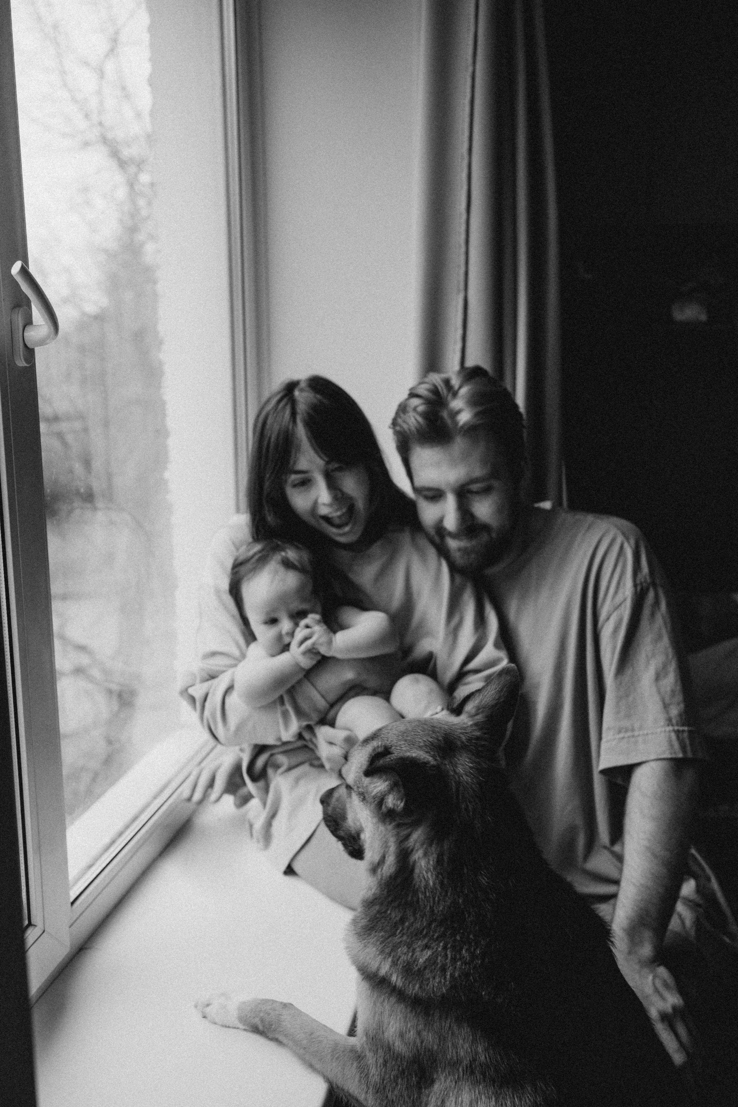 Даша, Клим, Мира и Марси. Семейный фотограф и анималист в Москве Анна Иванова