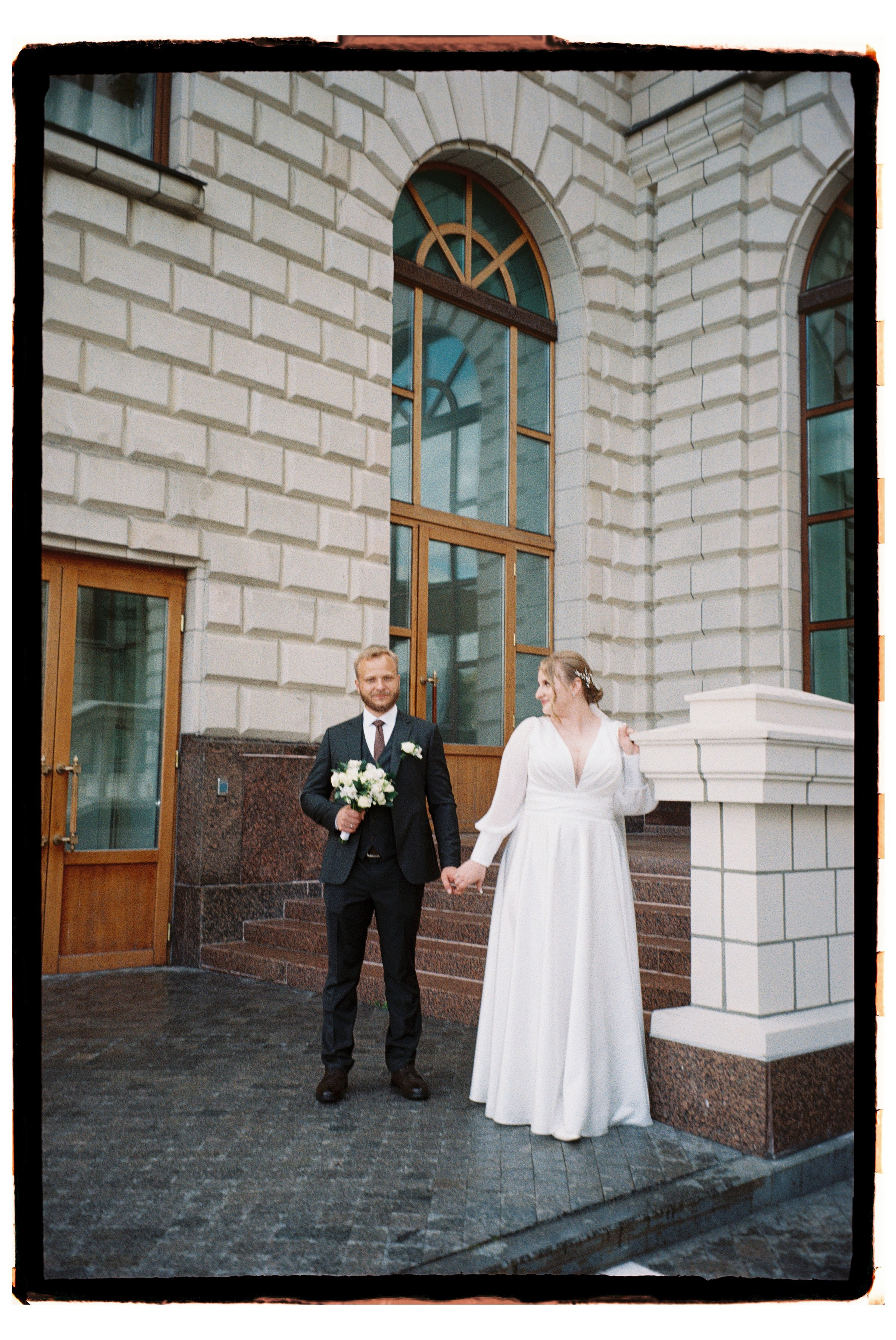 На плёнку (Саша и Настя). Фотограф в Москве — Евгения Прокопенко