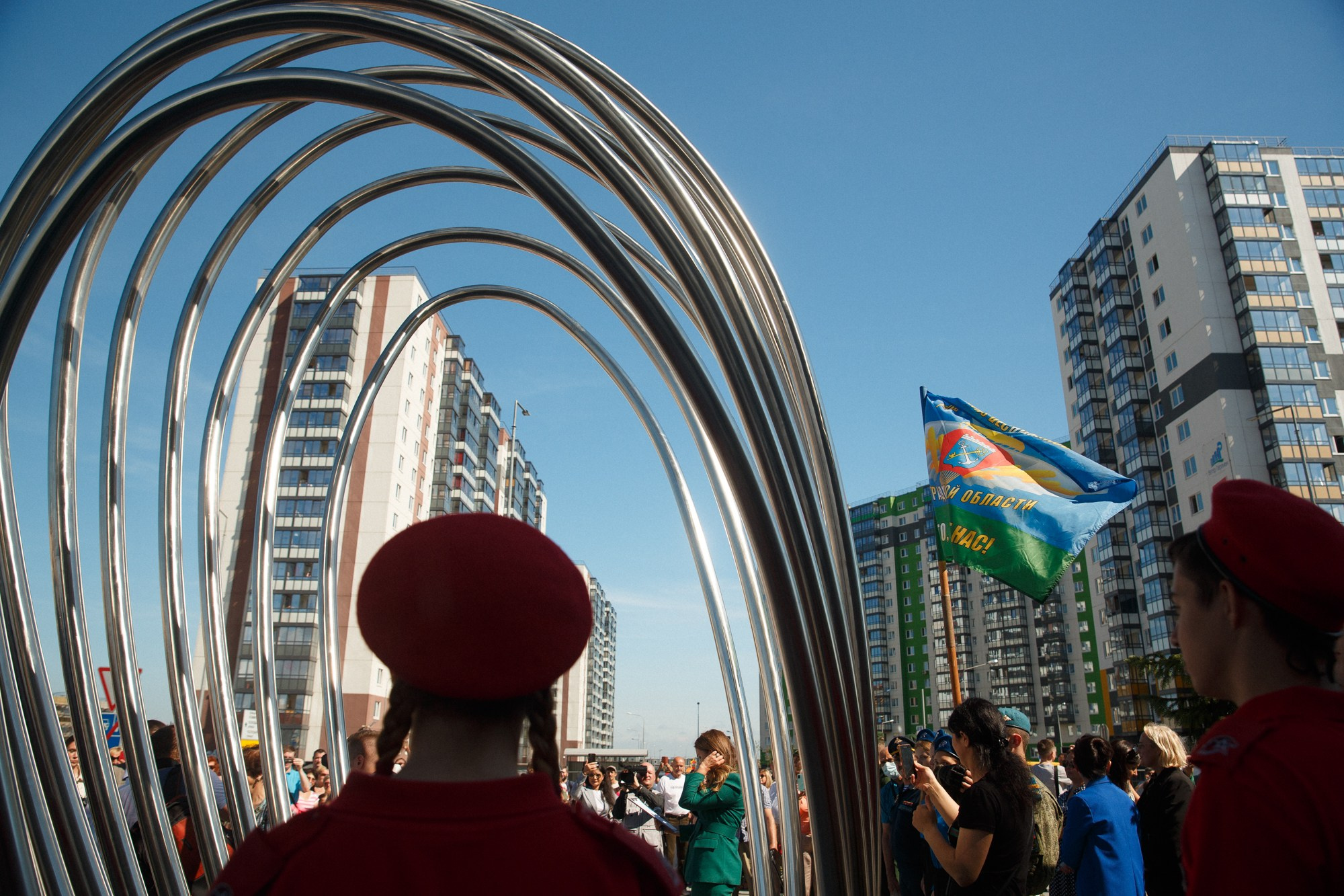 ОТКРЫТИЕ ПАМЯТНИКА. Рабочая сторона — бизнес портрет и репортаж в Санкт-Петербурге