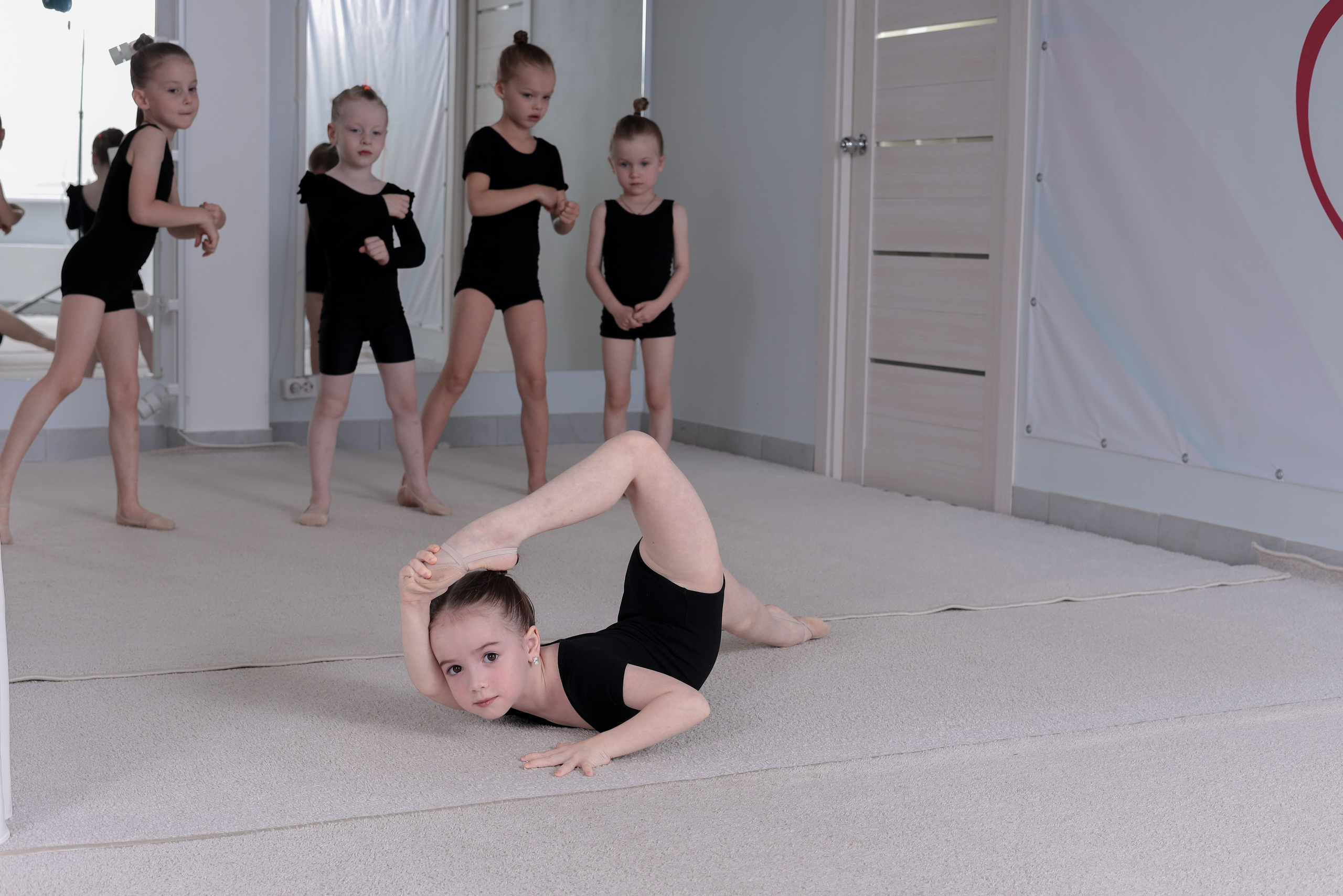 Открытый урок гимнастика. Фотограф Надршина Лилия