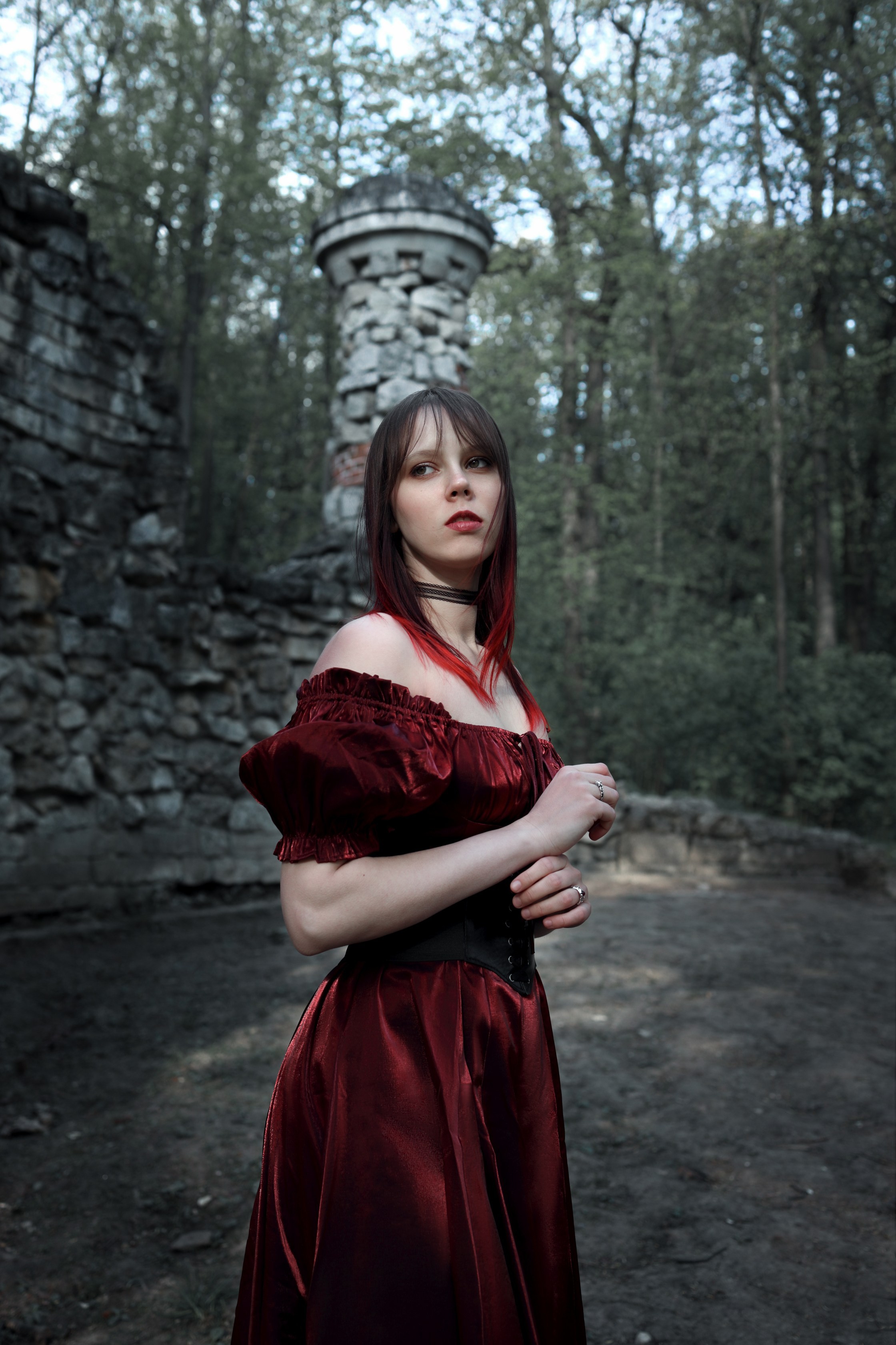 Jungfrau in Rot. Арт-фотограф. Coffelisk