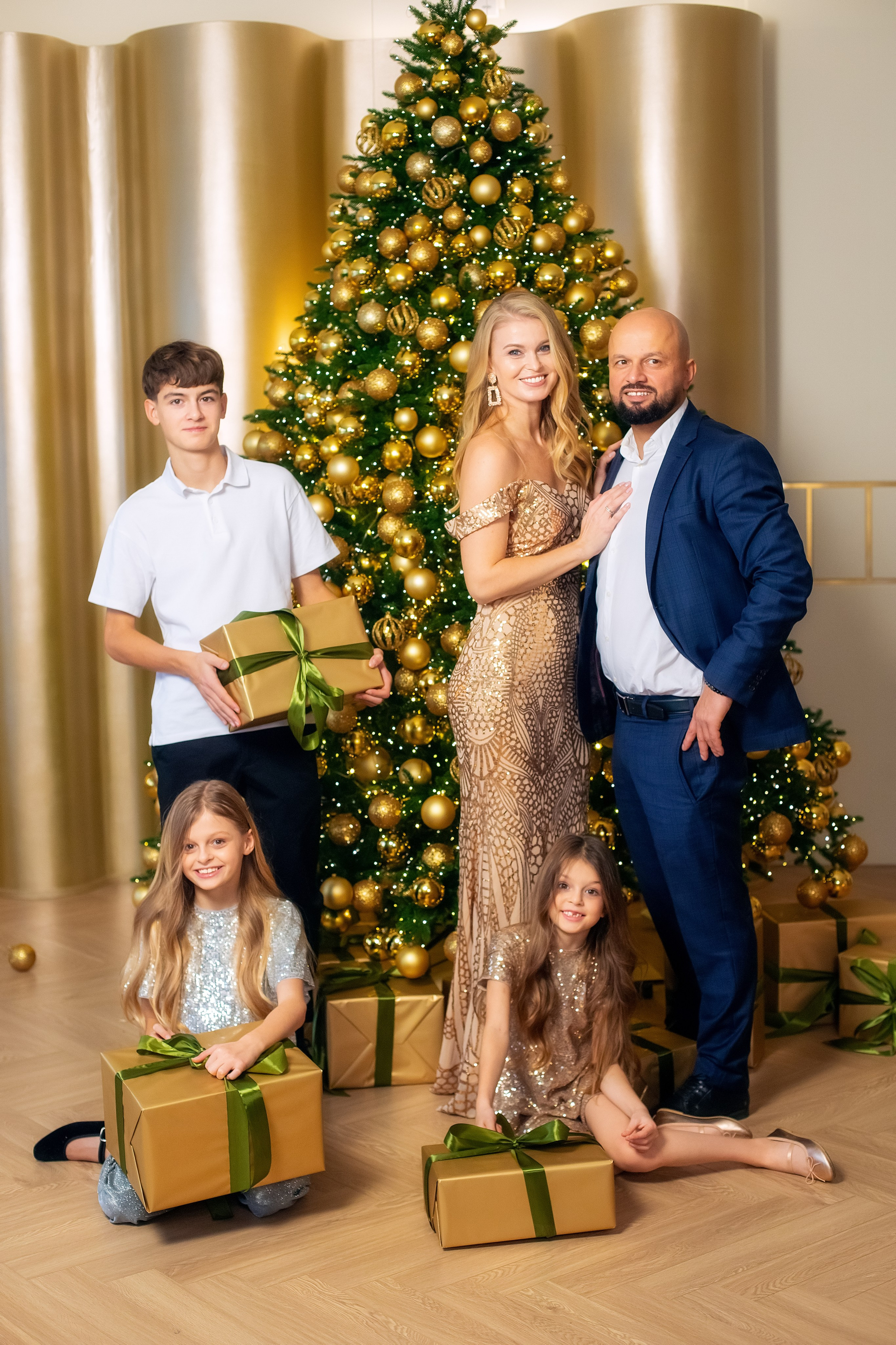 Новогодние съемки. Семейный и детский фотограф в Москве Наталья Арутюнова