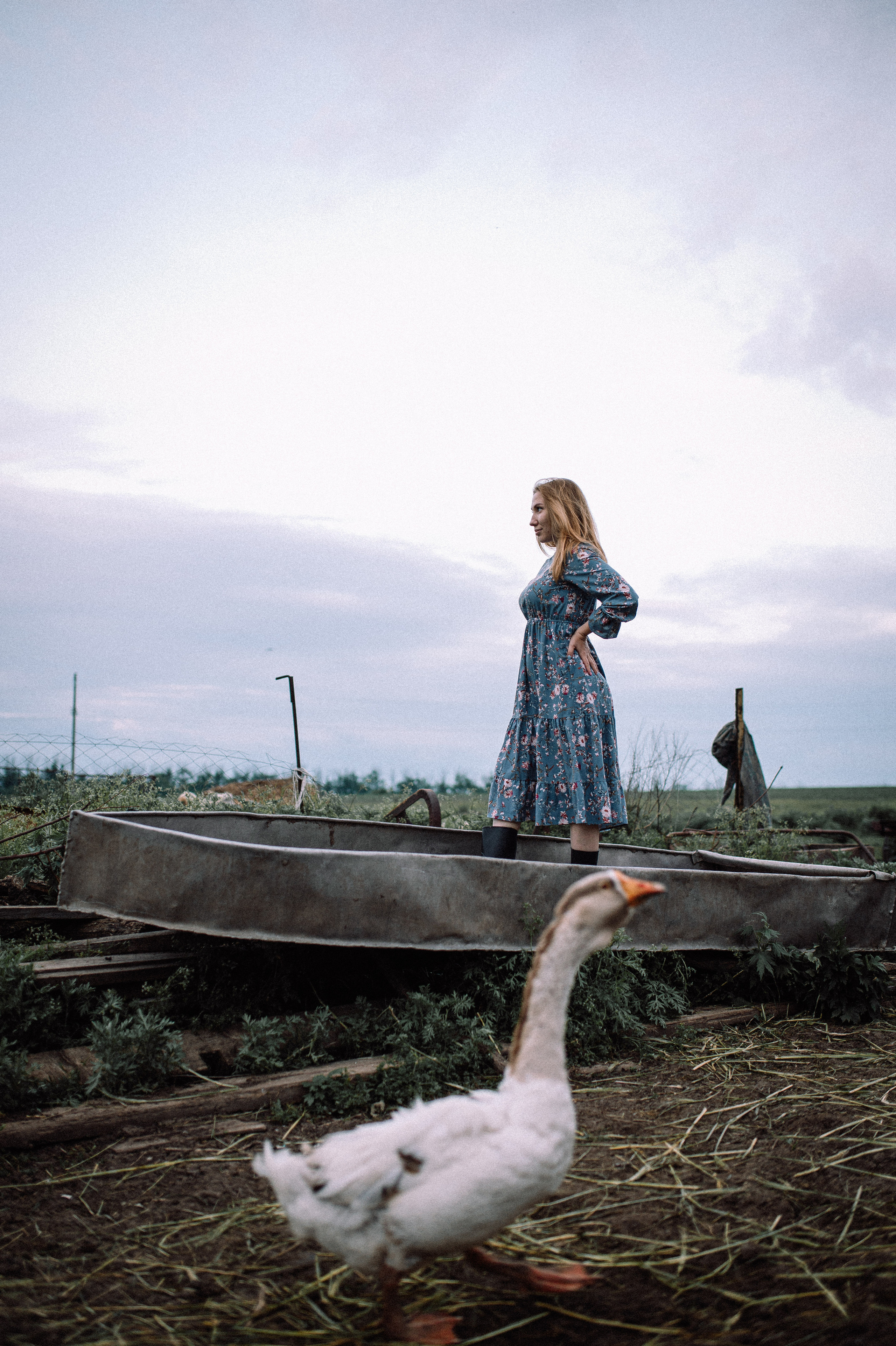 Женский портрет. Хозяйство. Фотограф Котова Валентина