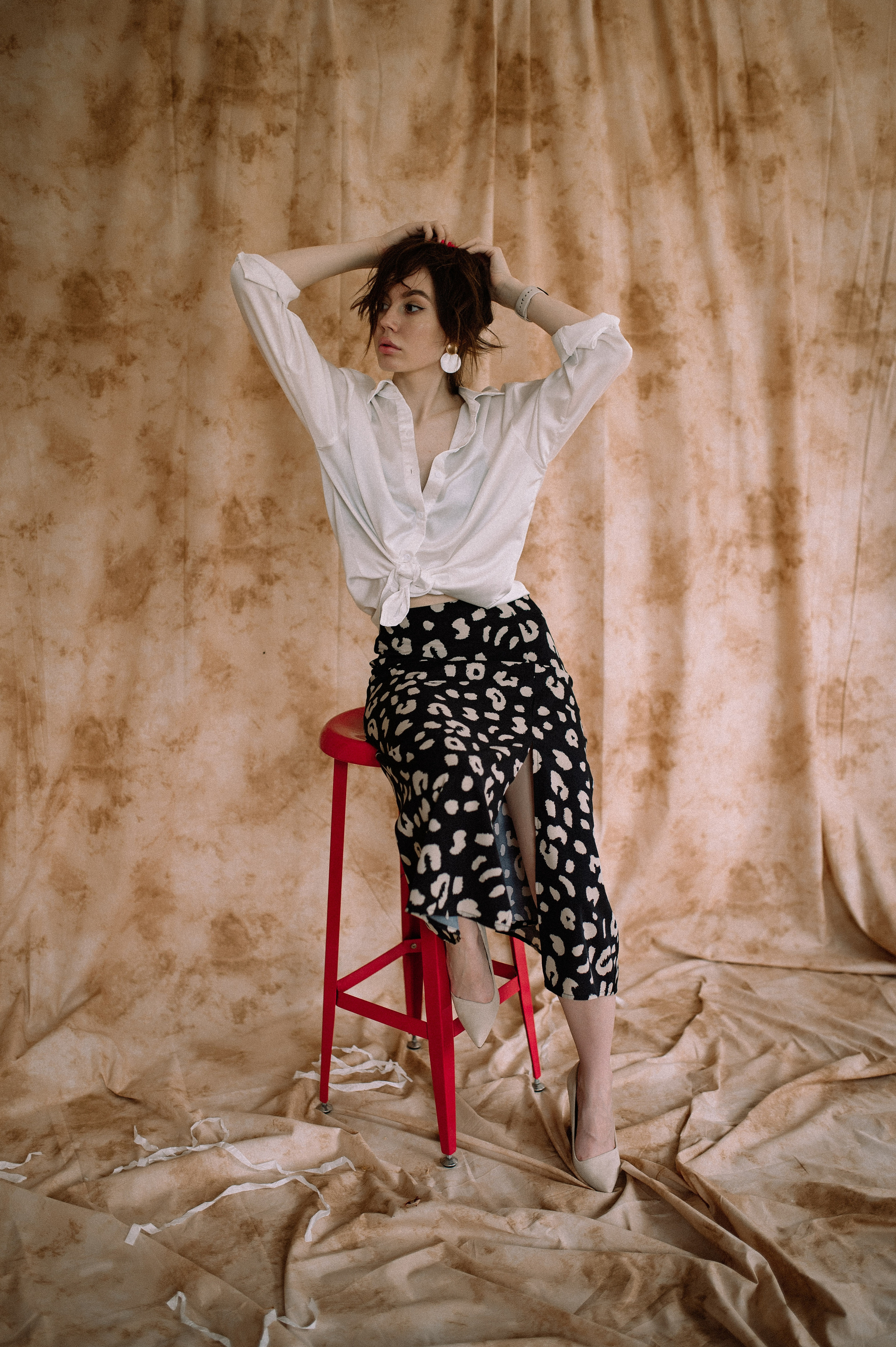 Женский портрет. Студия Алина. Фотограф Котова Валентина