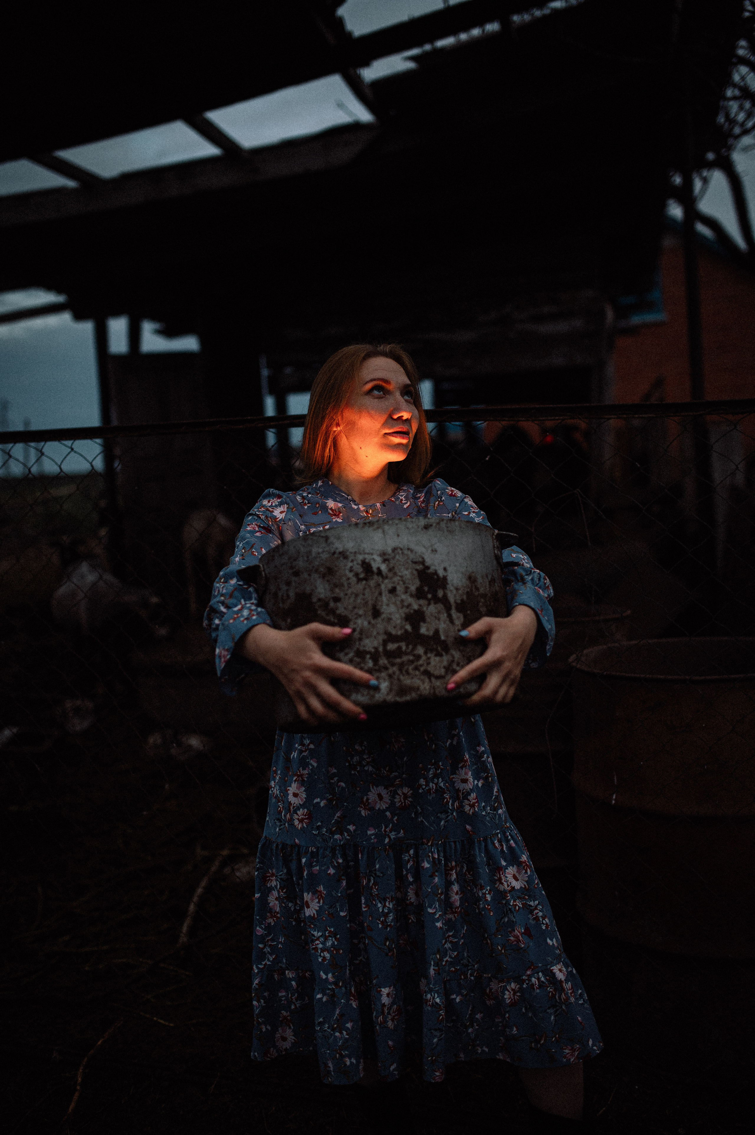 Женский портрет. Хозяйство. Фотограф Котова Валентина