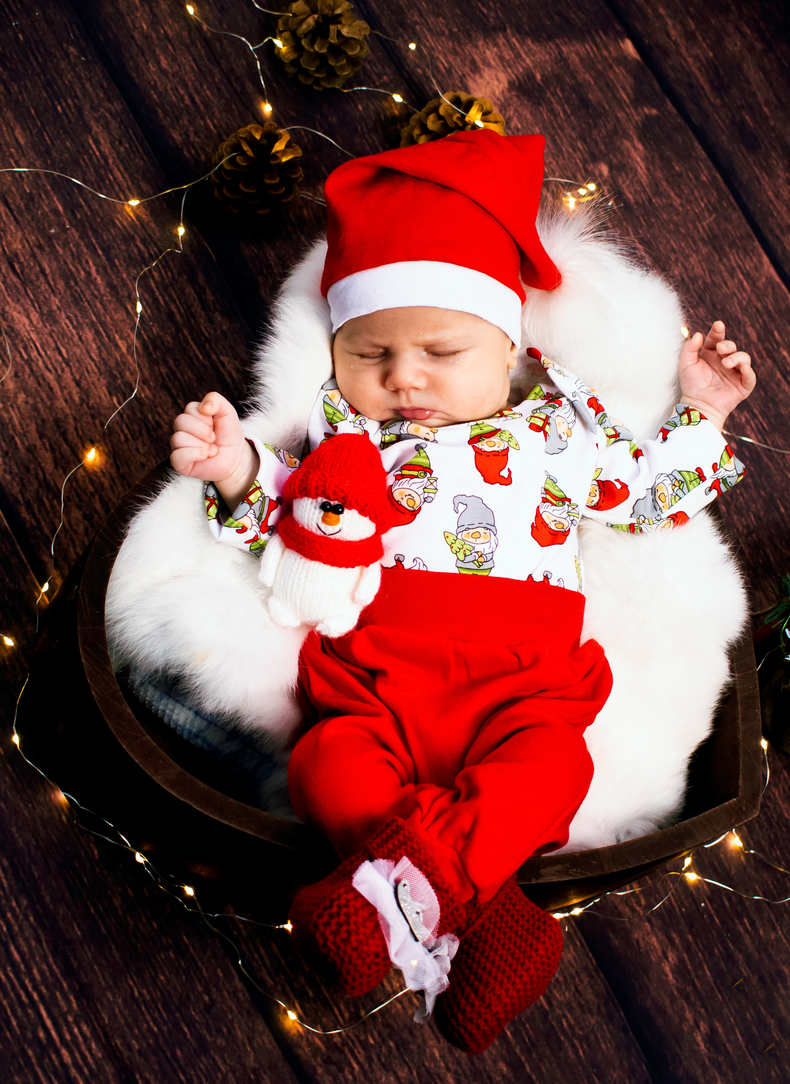 НОВОГОДНЯЯ ЮНА. Фотограф новорожденных и семейный фотограф в Краснодаре Елена Воронько