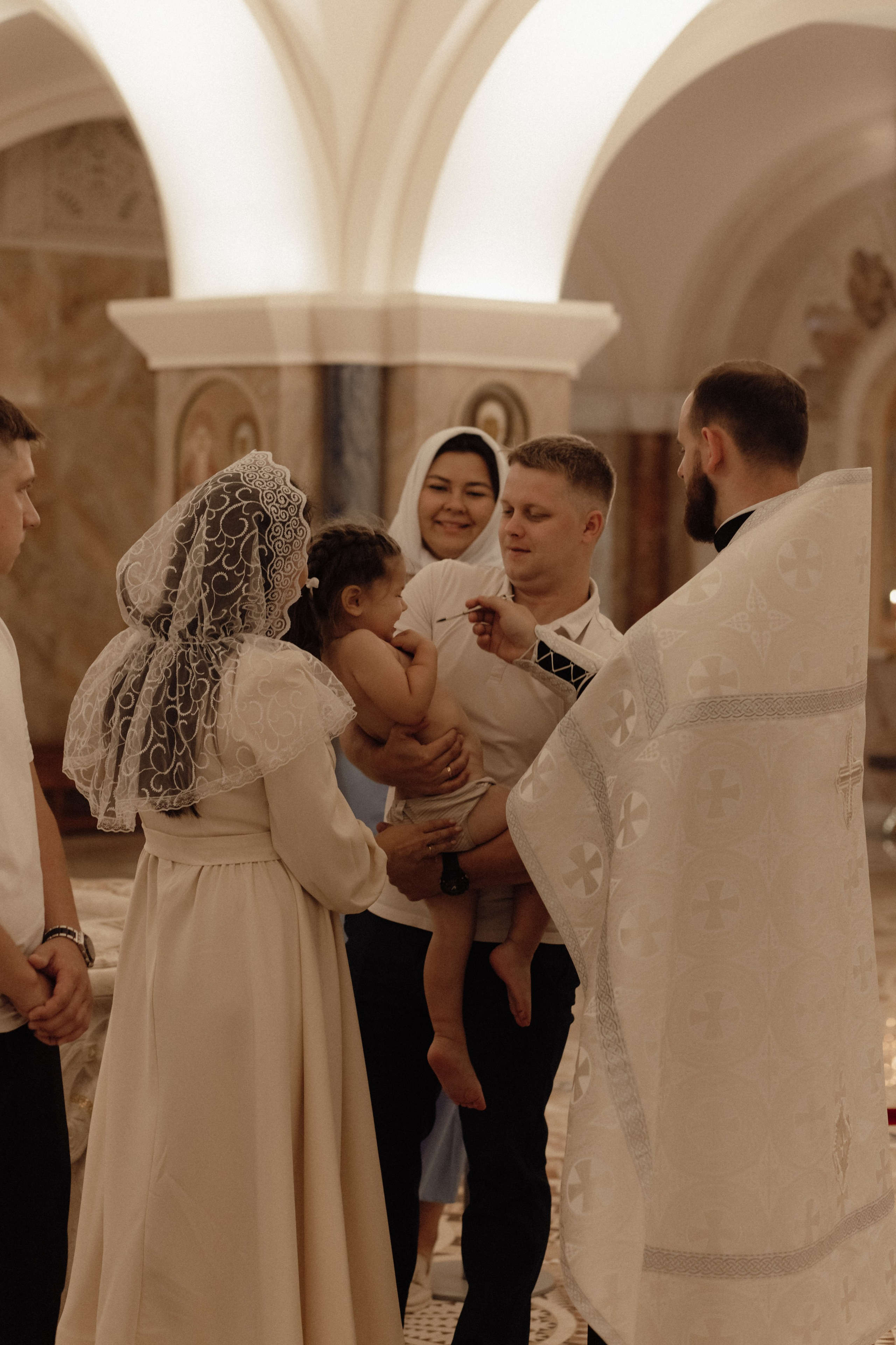 Крещение Киры. Семейный и свадебный фотограф в Челябинске Мария Леонтьева