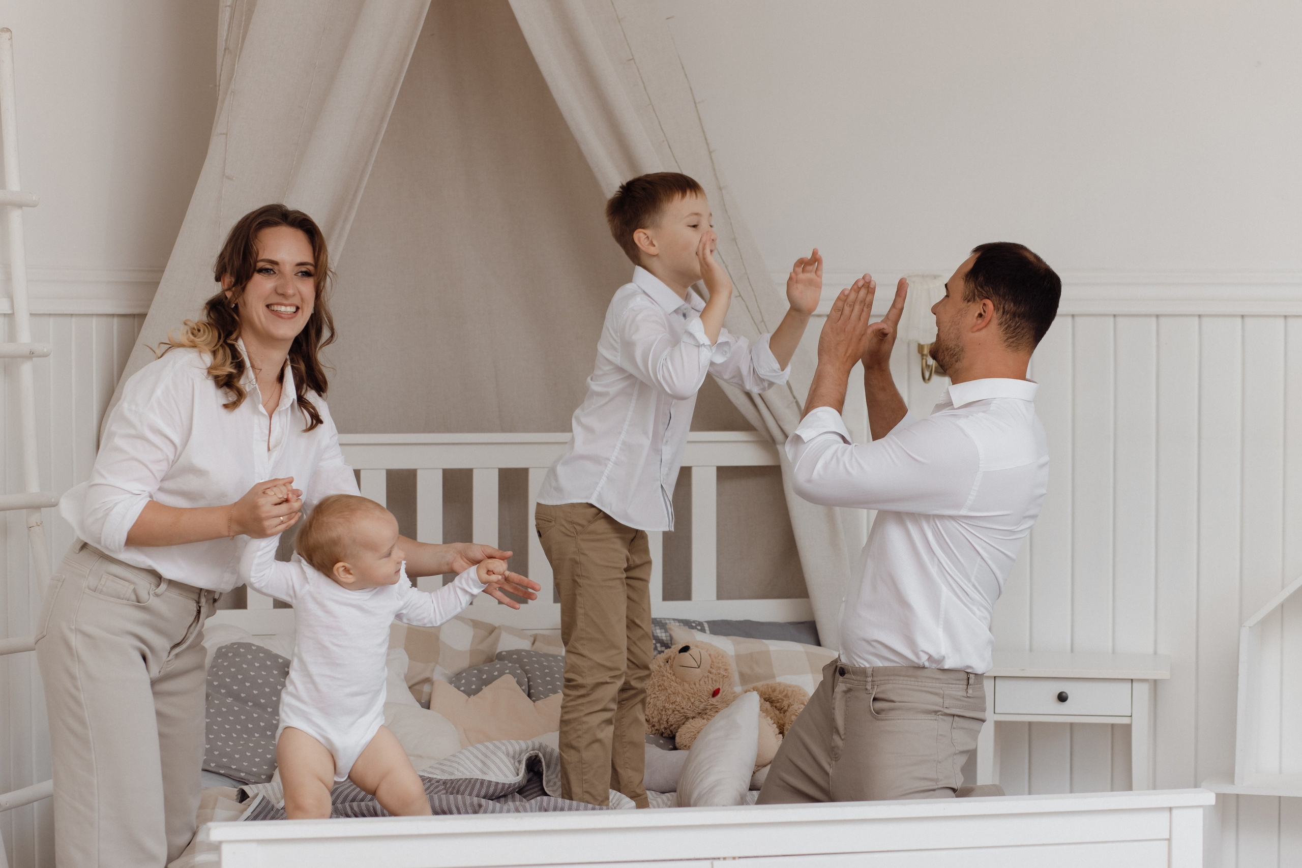 Для четверых. Семейный и свадебный фотограф в Челябинске Мария Леонтьева