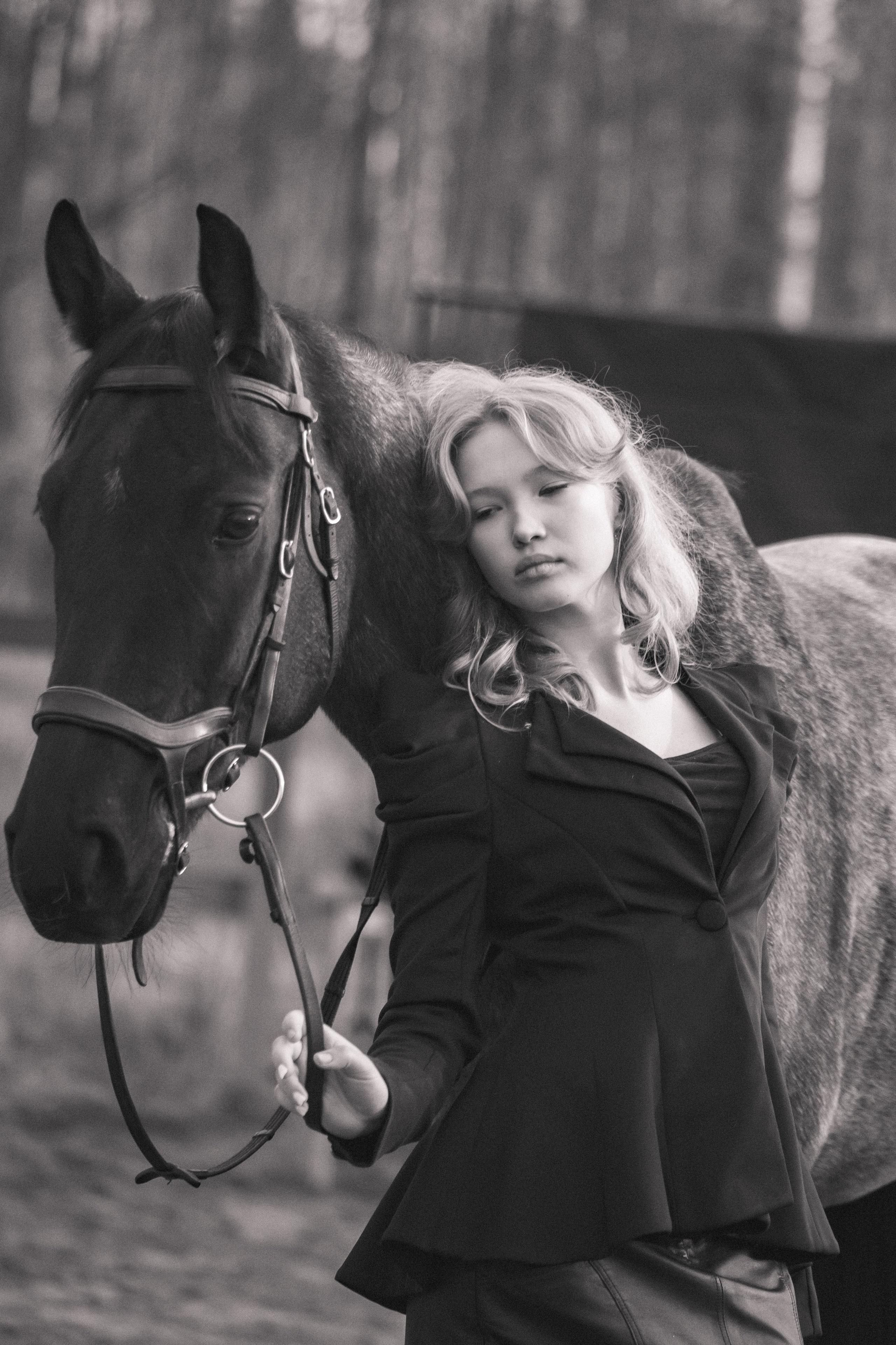 Проект DEFILE. Конный фотограф в Санкт-Петербурге Анна Лебедева