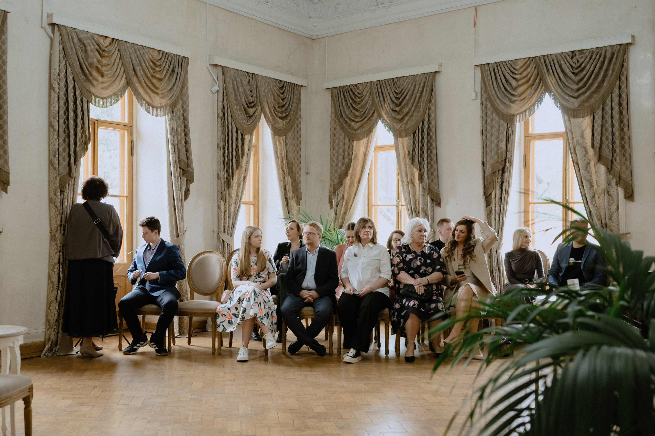 Регистрация брака и свадебная фотосессия в Библиотеке-читальне имени А. С. Пушкина. Свадебный фотограф Москва — Сергей и Татьяна