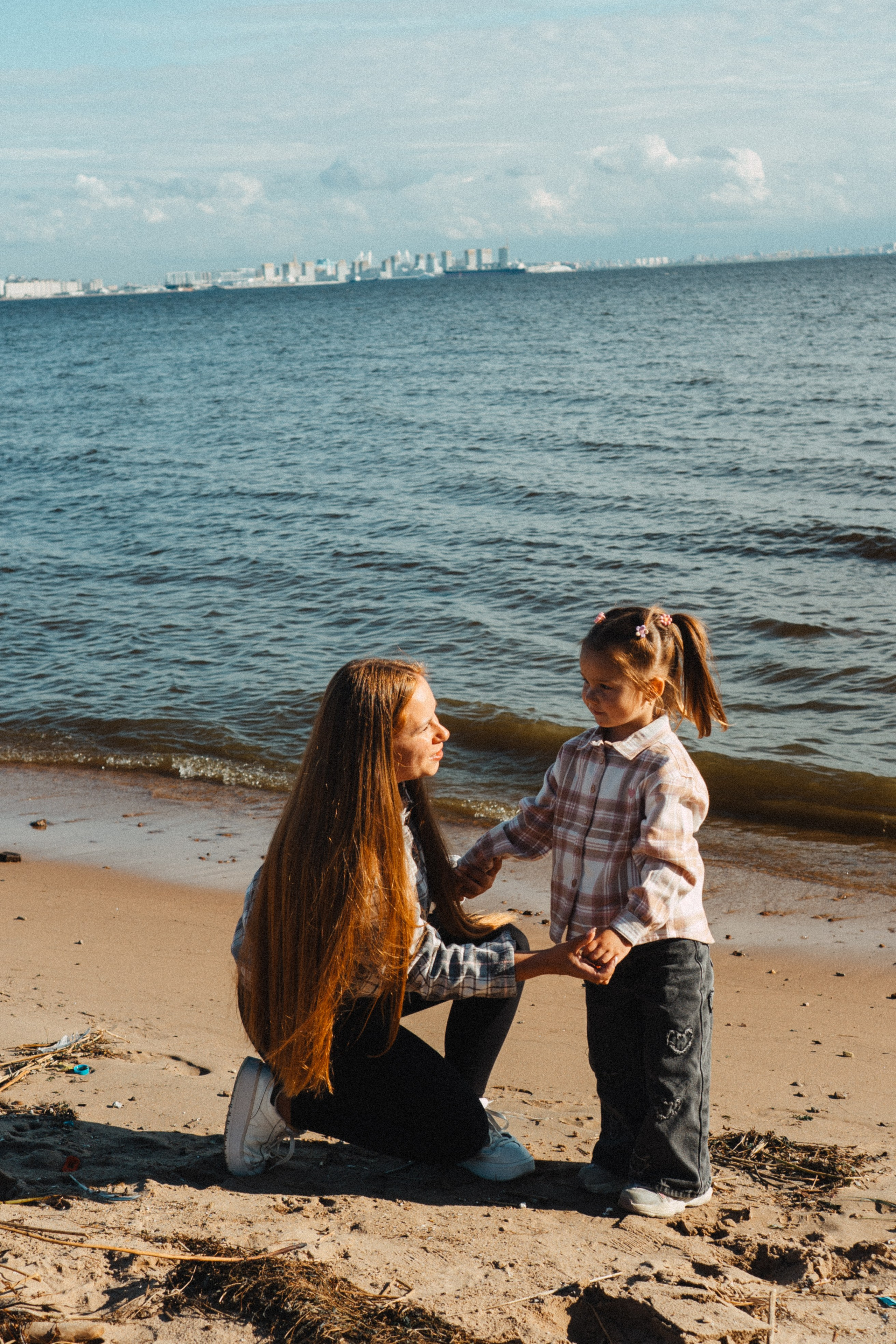 МАМА И ДОЧКА НА ФИНСКОМ ЗАЛИВЕ. Профессиональный фотограф, Санкт-Петербург — Виктория Богомолова