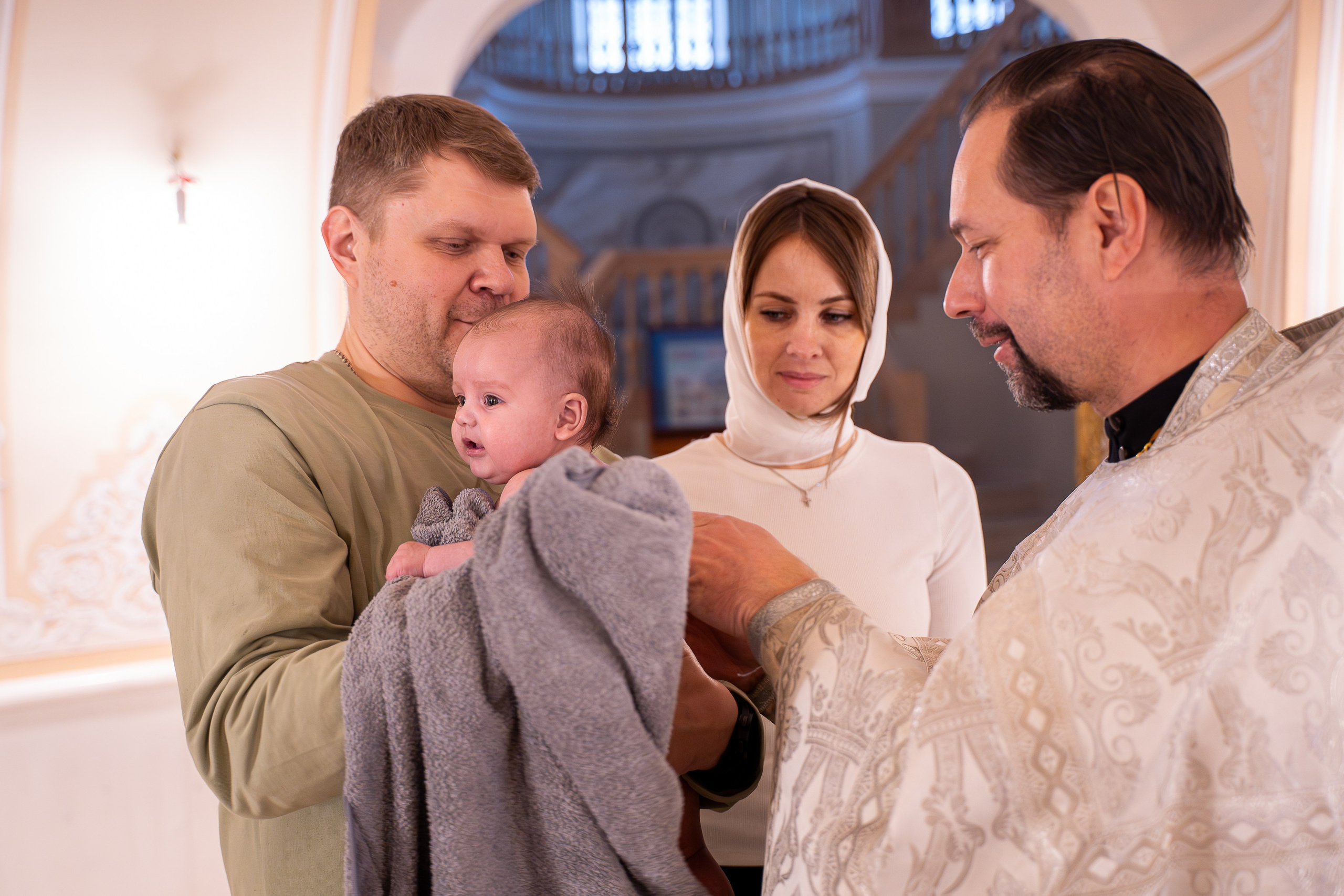 Двойное крещение. Фотограф на роды Москва Ольга Летучева