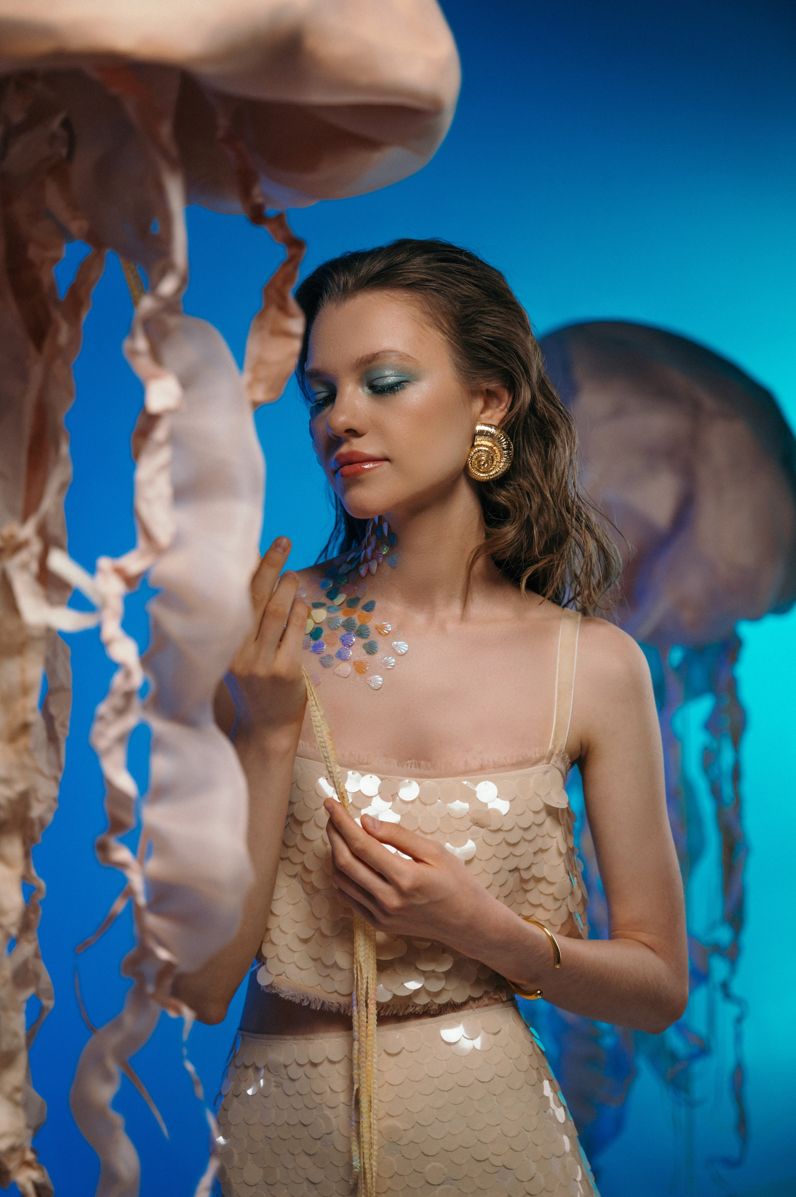 Встреча Русалочки с медузами. Свадебный фотограф Константинова Елена