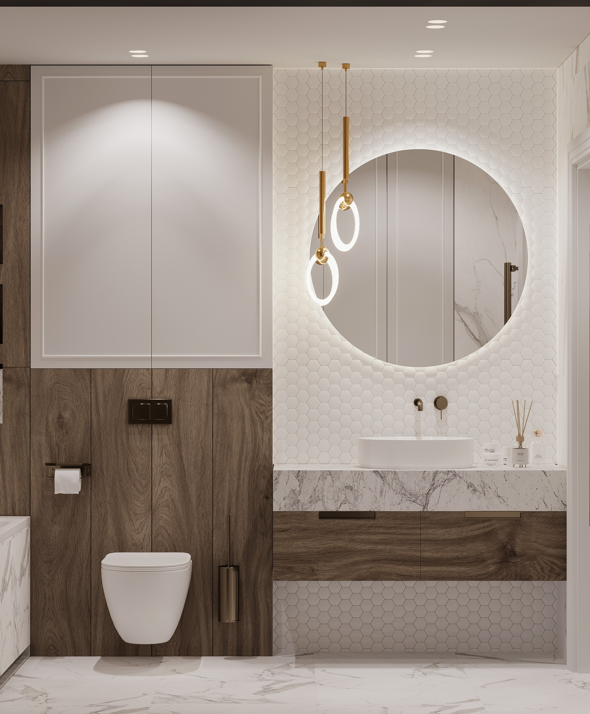 Ванная комната и санузел. Главная