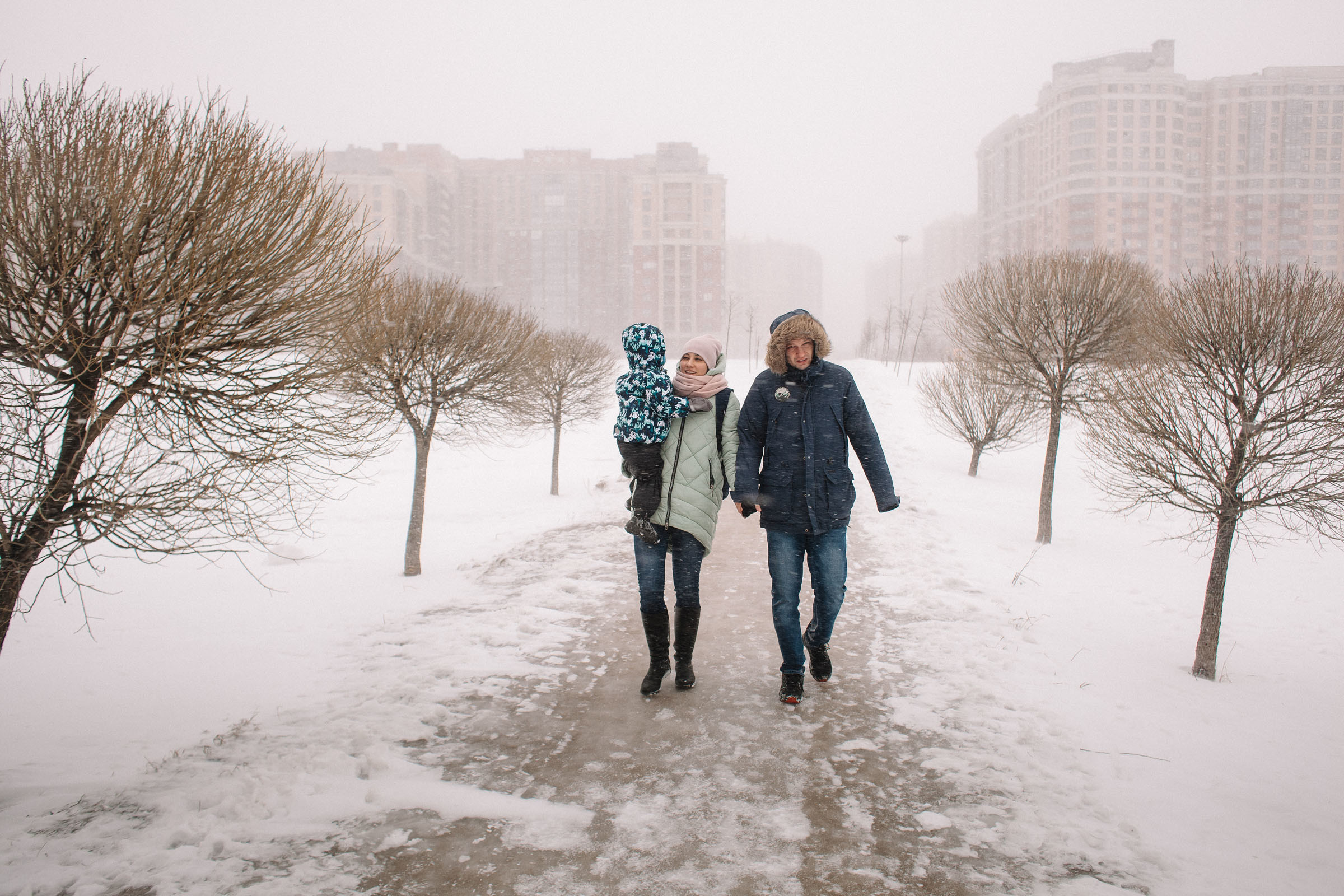 Оккервильская метель. Семейный и свадебный фотограф в Майкопе Михаил Мартиросян