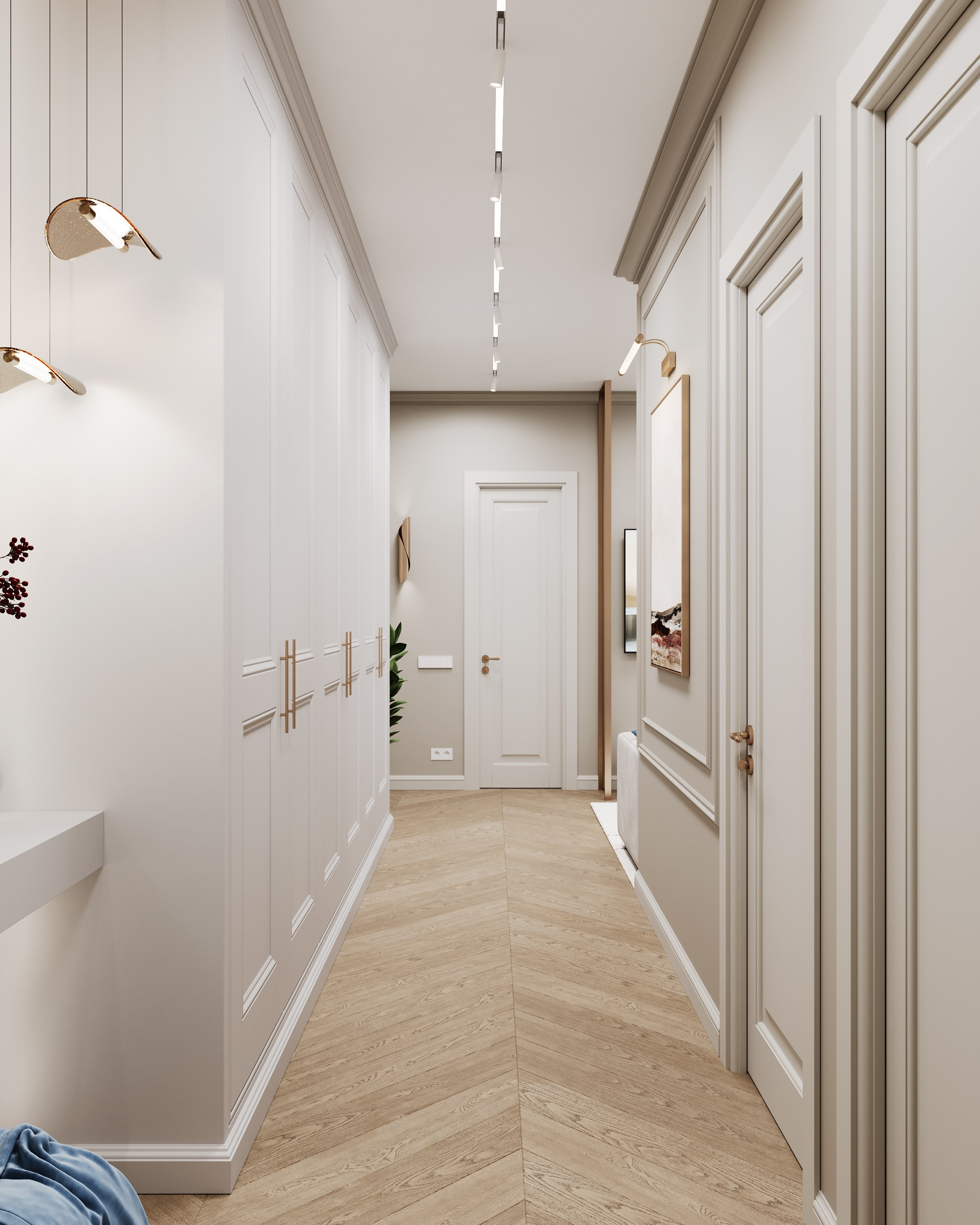 Color Classic. Дизайн интерьера | 3D визуализация | Миланская Марина