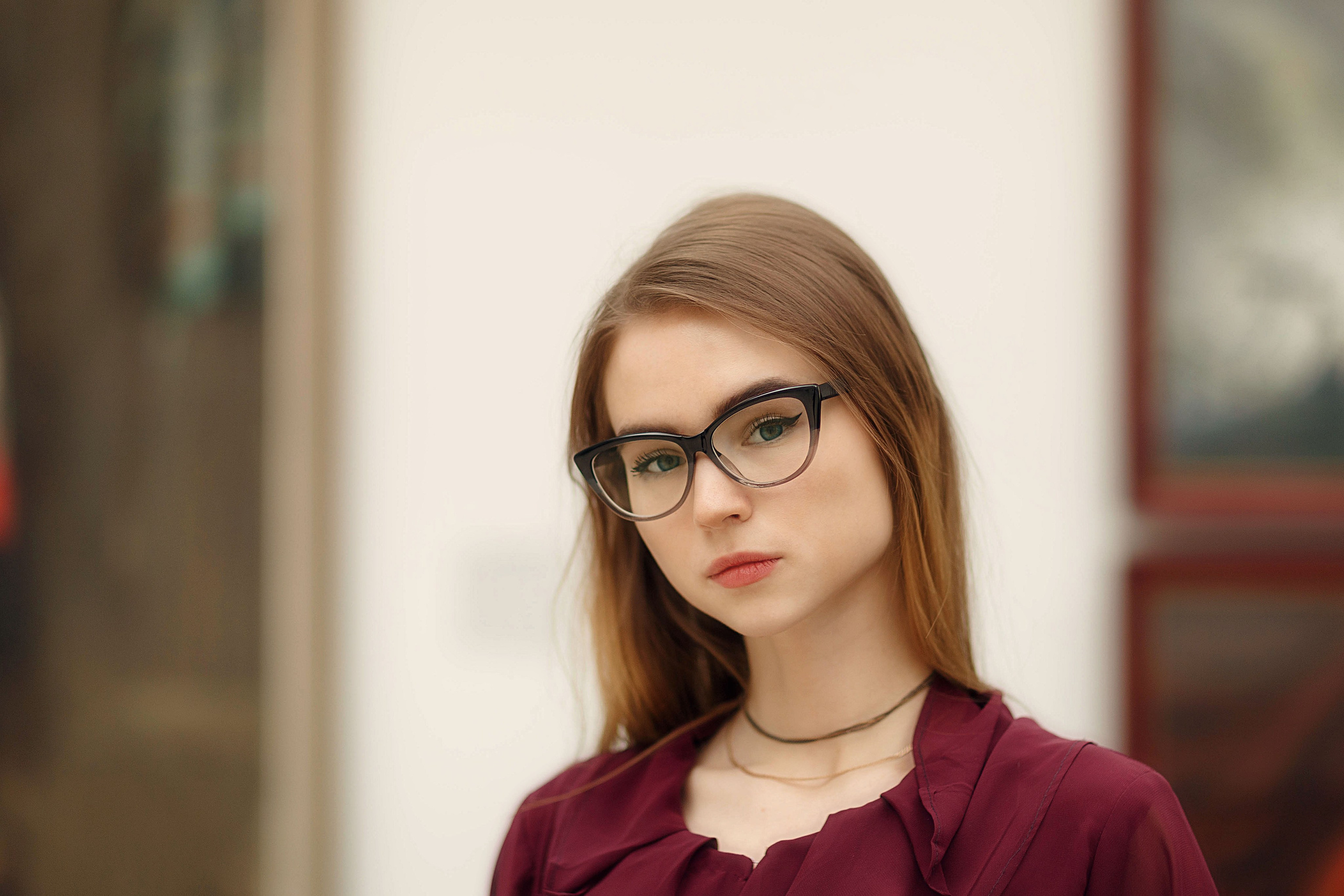 Фотосессия с Машей в Чувашском художественном музее. Портретный и репортажный фотограф в Чебоксарах Андриян Чаркин