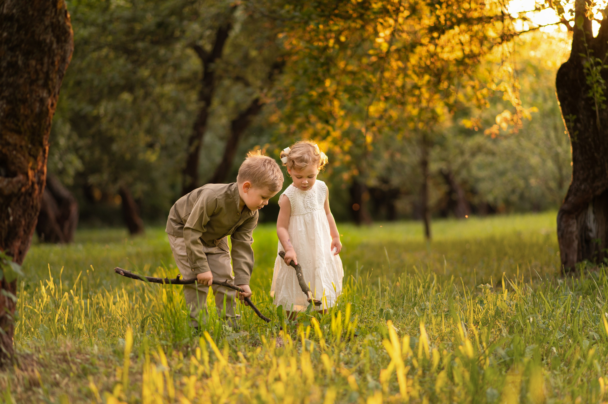 Семейная съемка на природе. Семейный и детский фотограф в Москве Анна Оськина