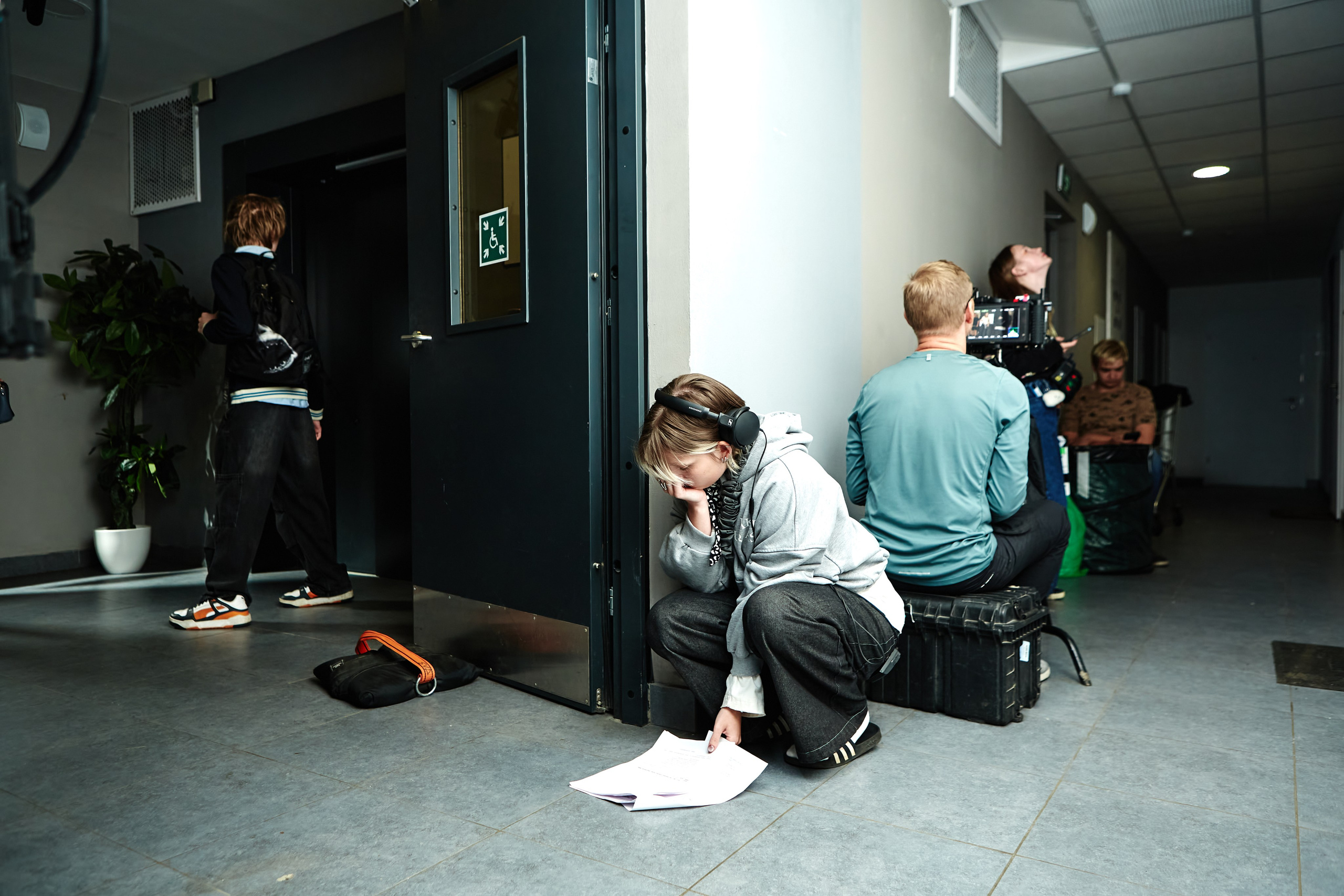 Backstage. Visual artist Konstantin KoT