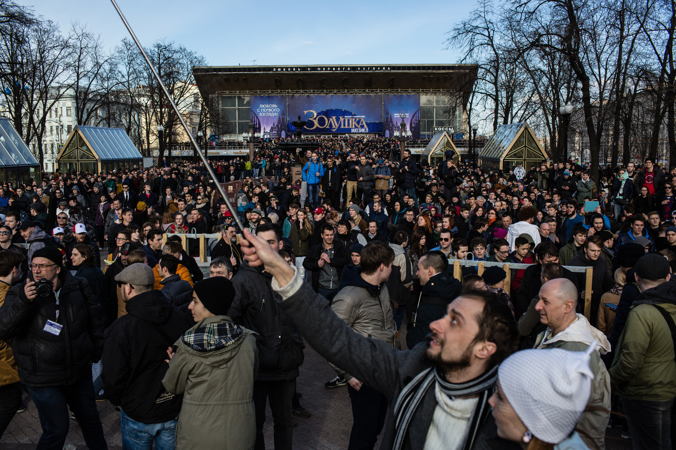 Протест против коррупции в Москве. Фотограф Роман Демьяненко