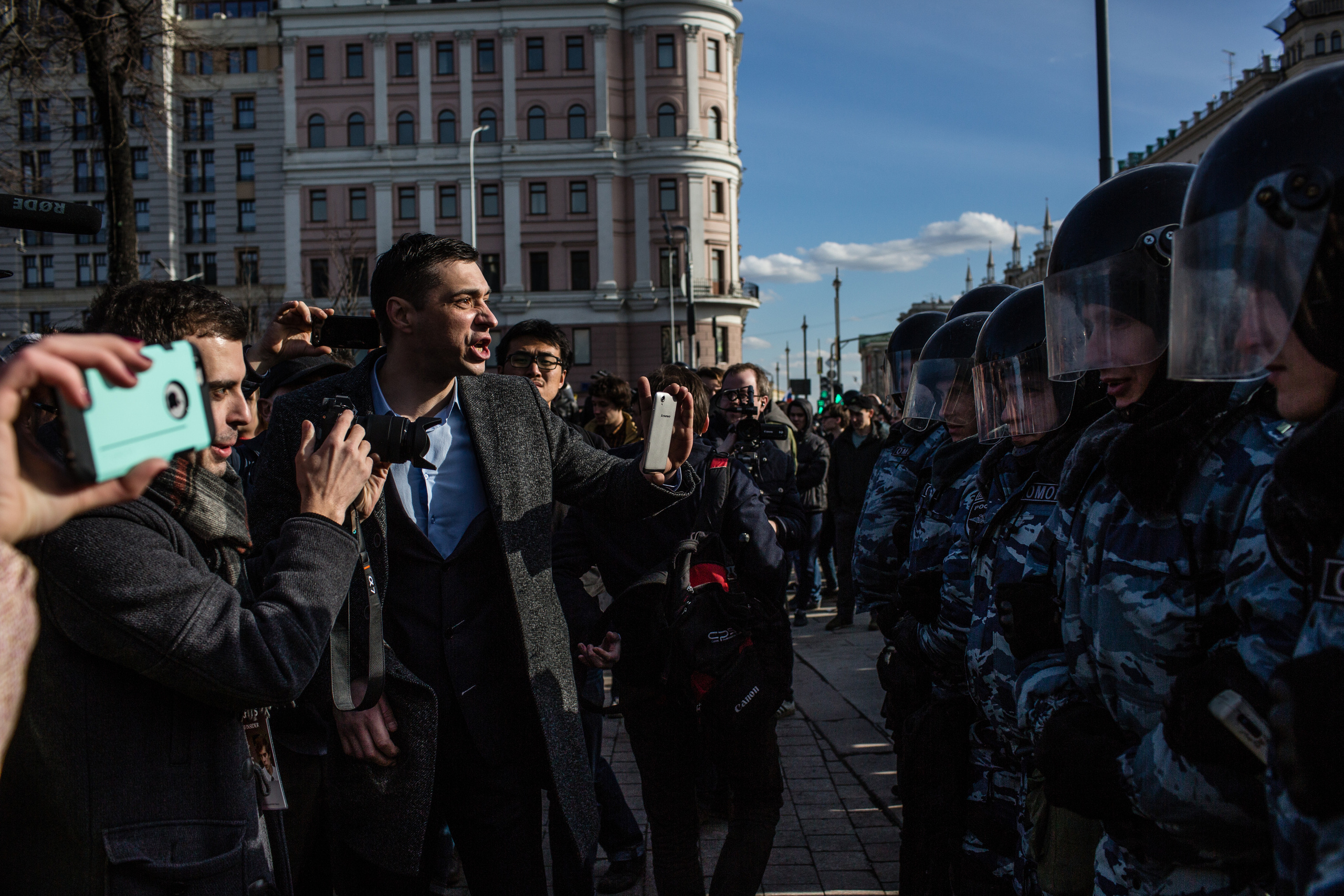 Протест против коррупции в Москве. Фотограф Роман Демьяненко