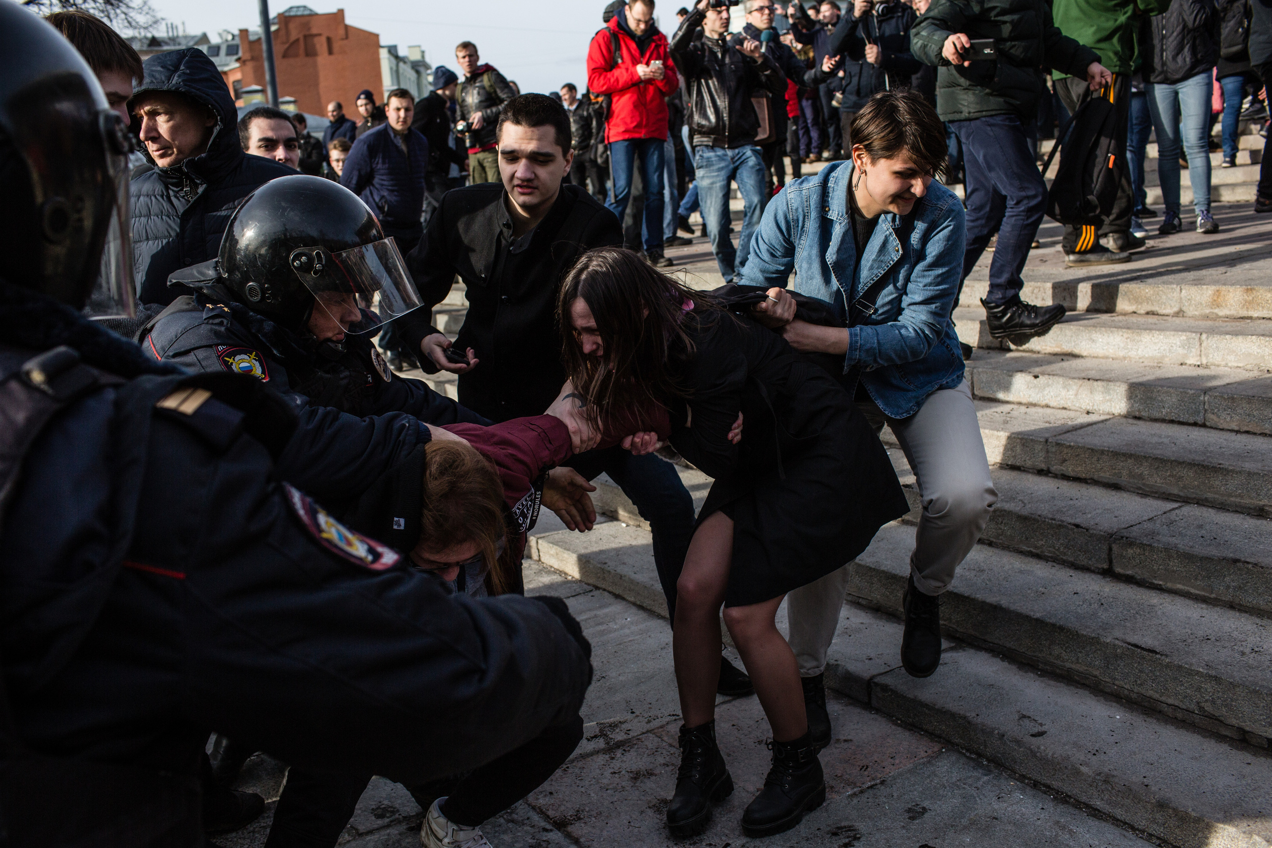 Протест против коррупции в Москве. Фотограф Роман Демьяненко