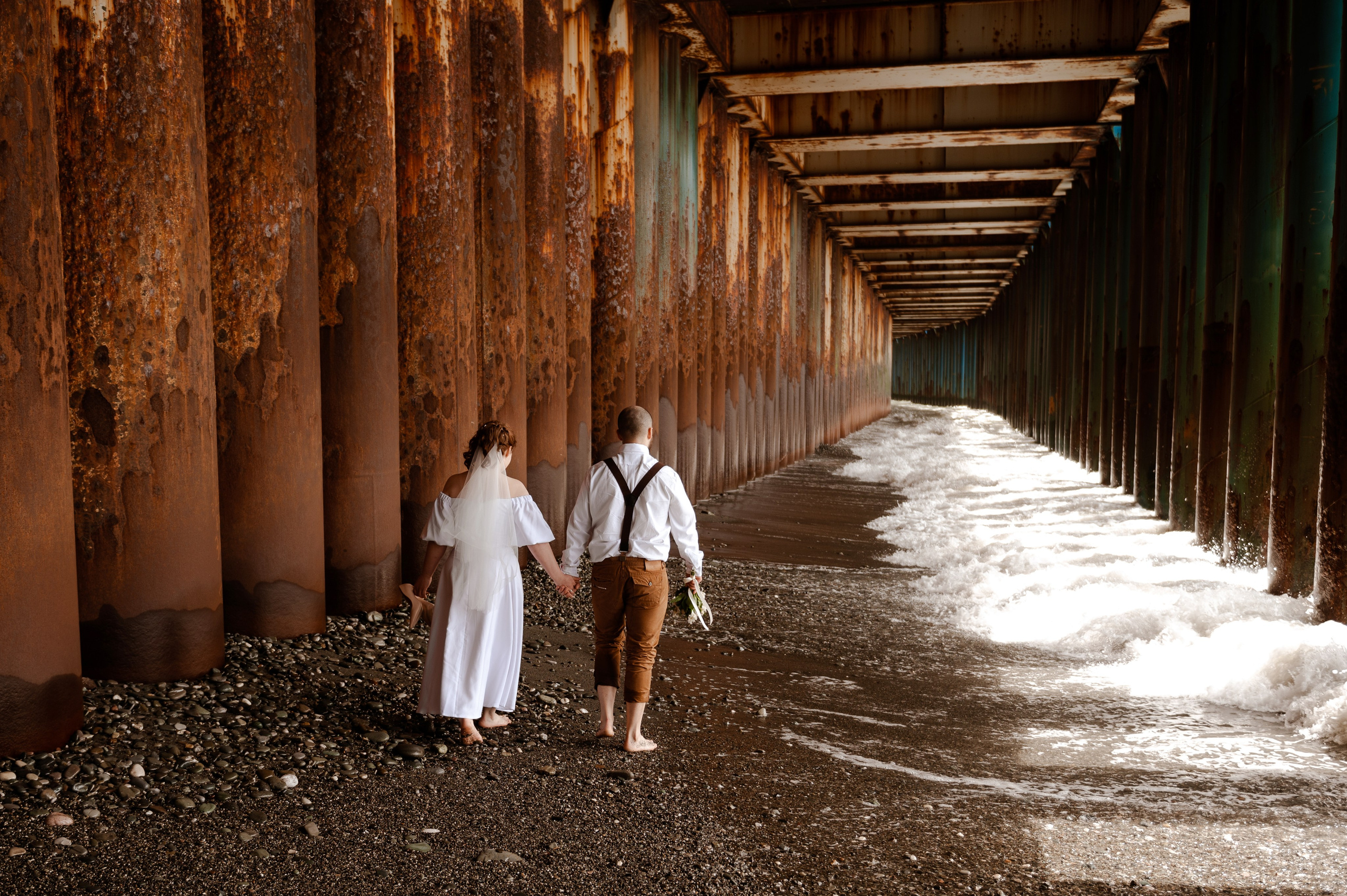 Море для двоих. Дмитрий и Евгения. Свадебный и семейный фотограф София Невская